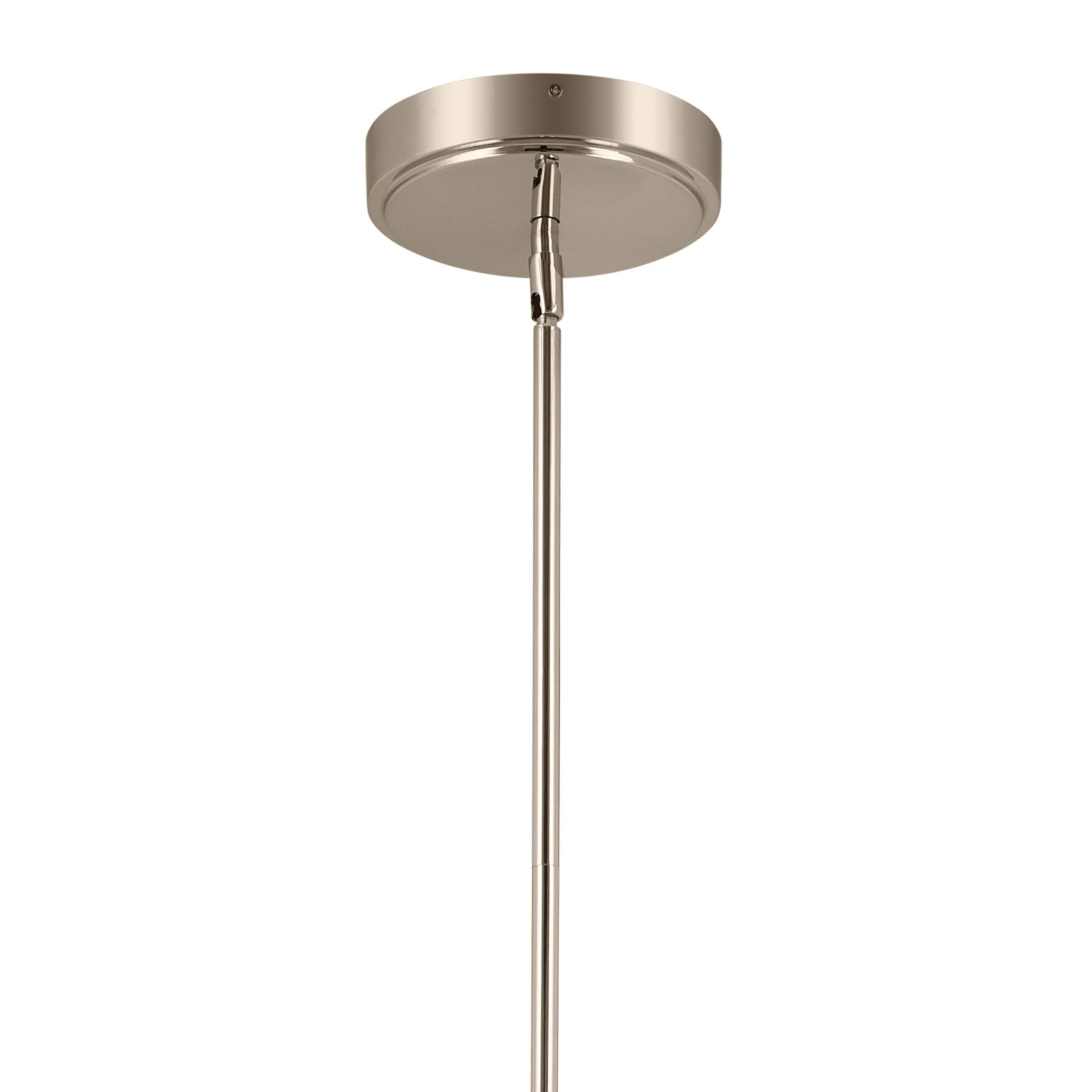 Priam 44" LED Chandelier, Polished Nickel Finish - Bees Lighting