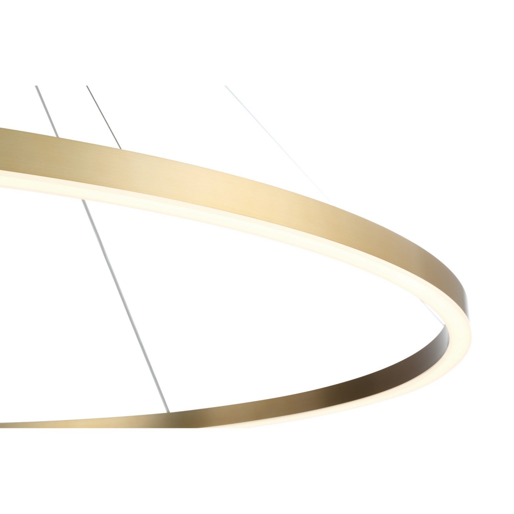 Spunto 61" LED Grand Chandelier, Gold Finish - Bees Lighting
