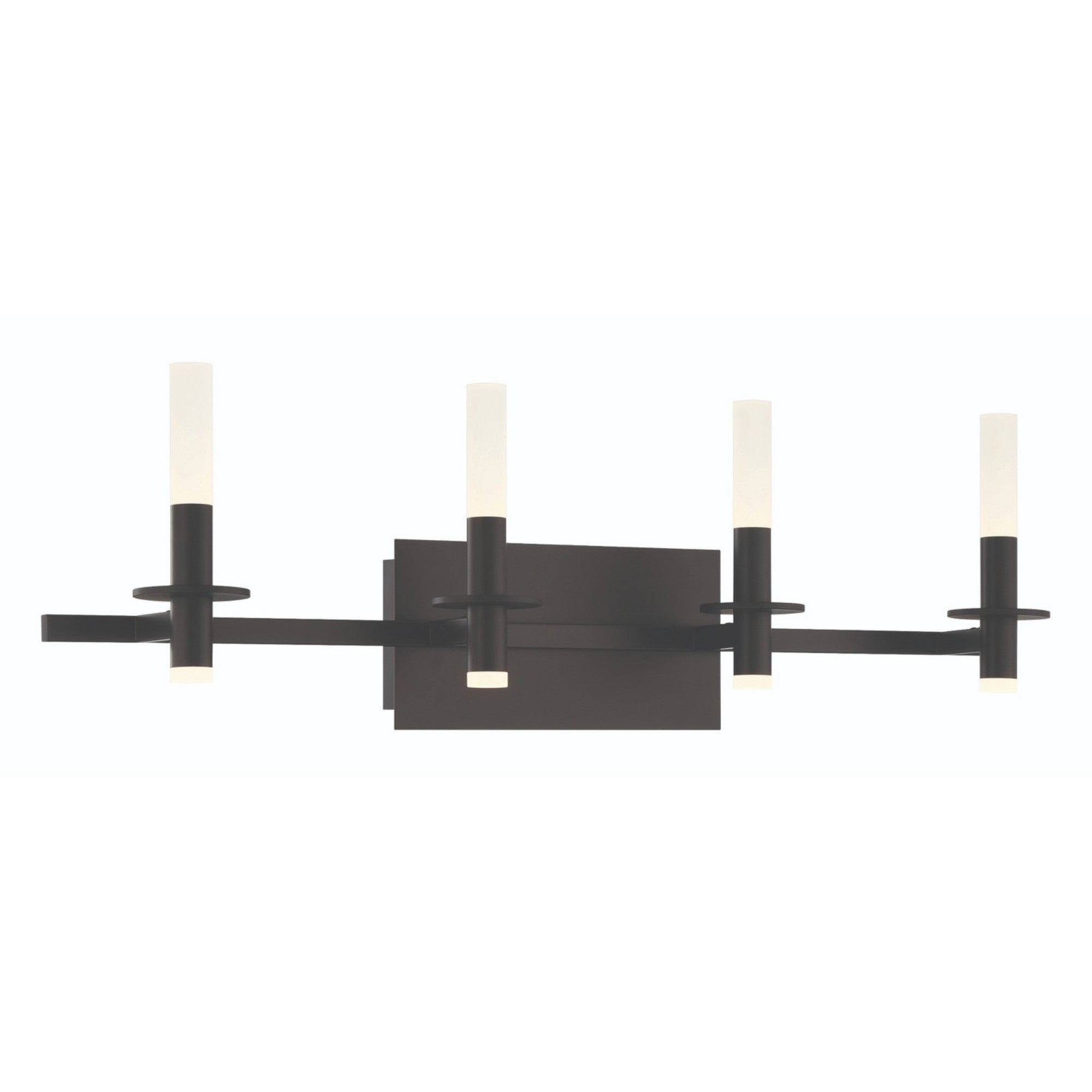 Torna 4-Light 36" LED Vanity, Black Finish