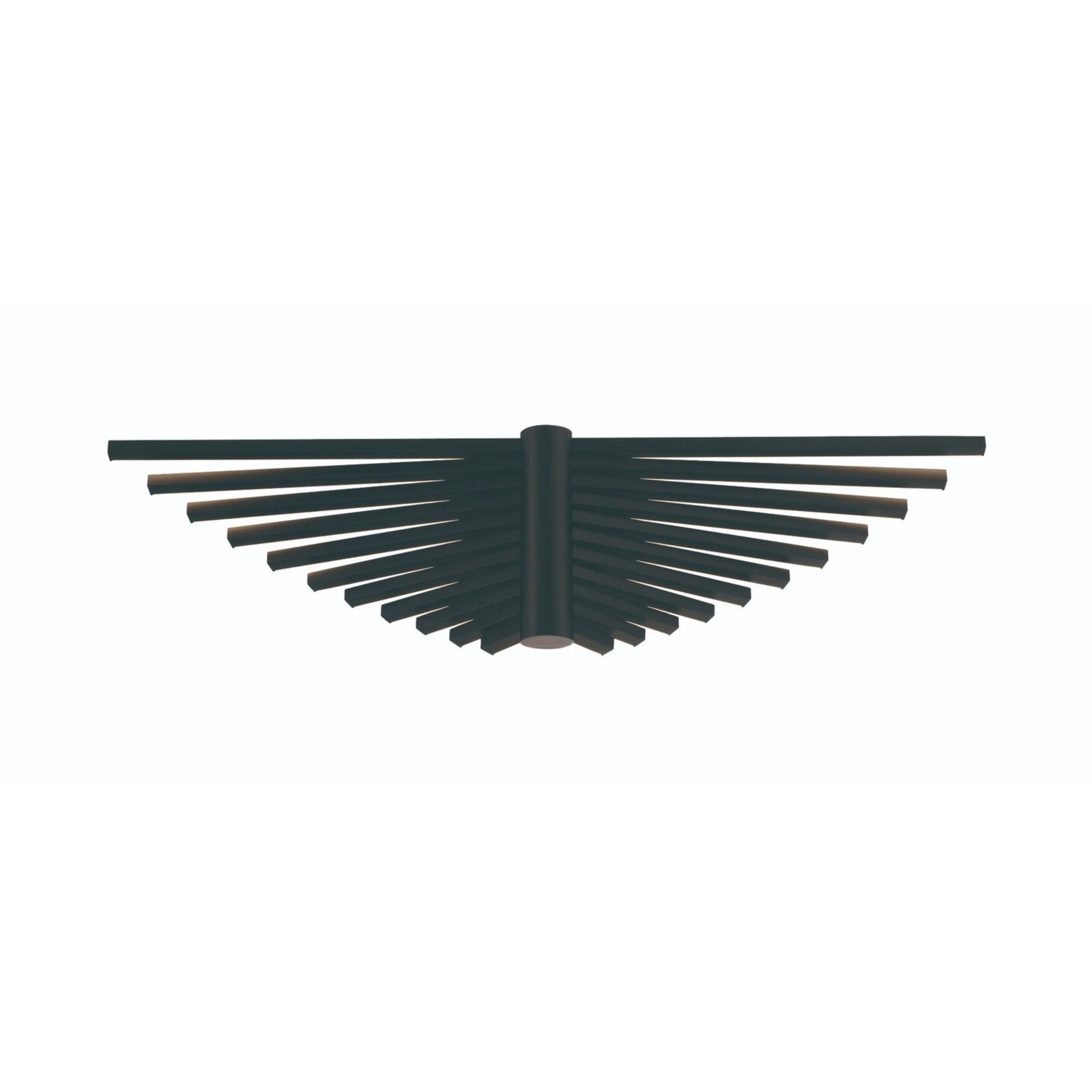 Seraph 25" LED Wall Sconce, Black Finish - Bees Lighting