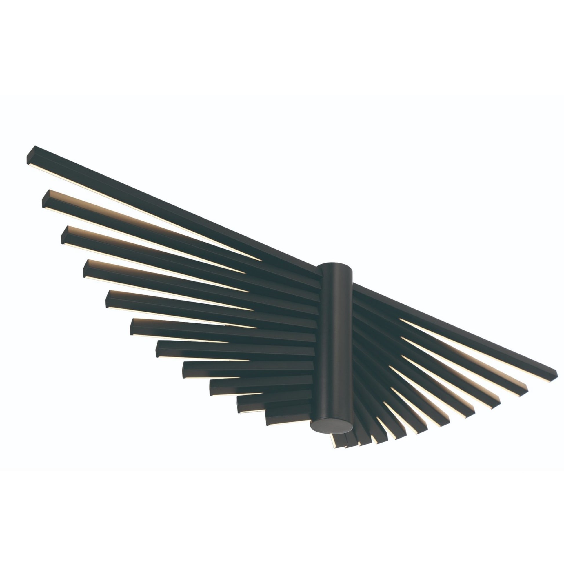 Seraph 25" LED Wall Sconce, Black Finish - Bees Lighting