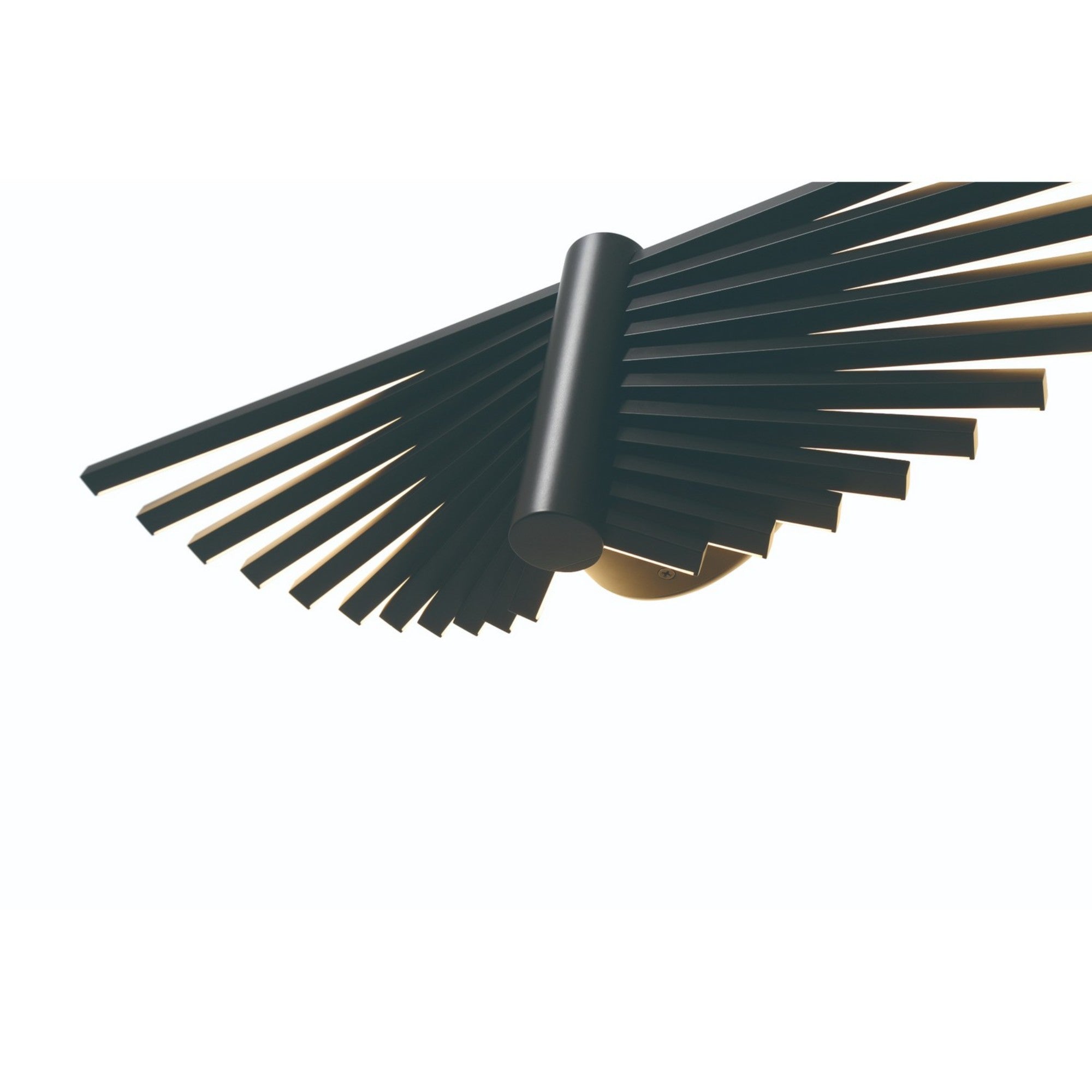 Seraph 25" LED Wall Sconce, Black Finish - Bees Lighting