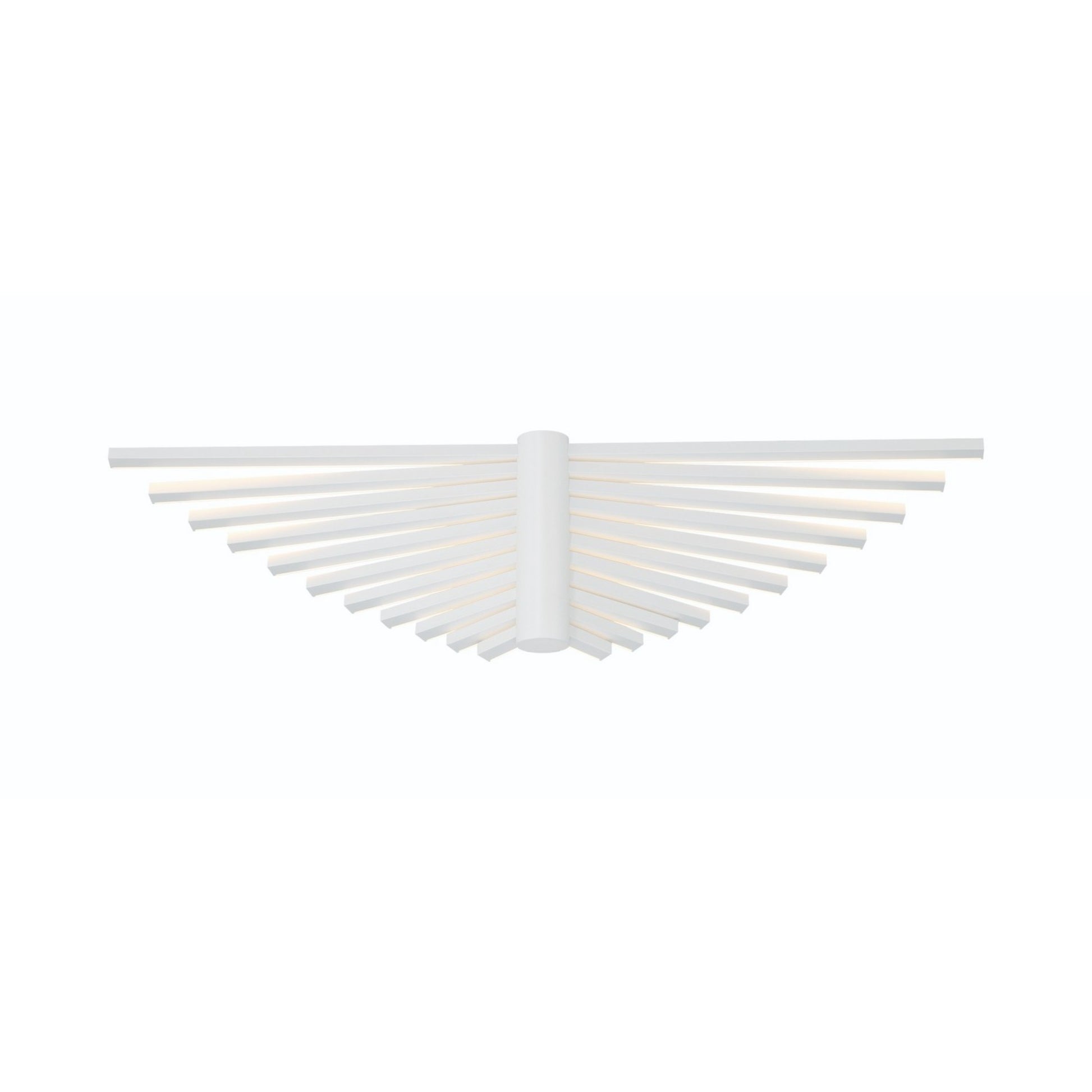 Seraph 25" LED Wall Sconce, White Finish - Bees Lighting