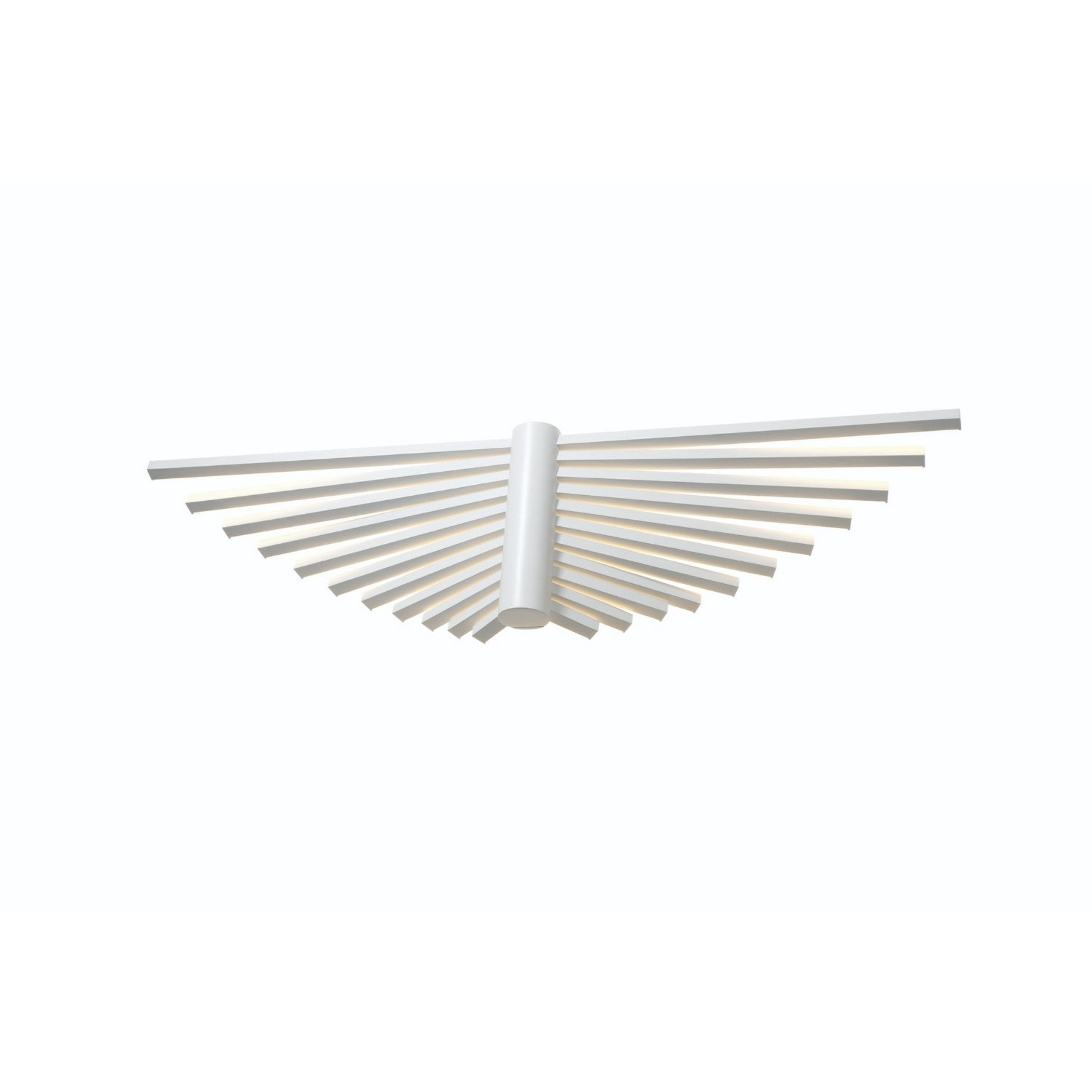 Seraph 25" LED Wall Sconce, White Finish - Bees Lighting