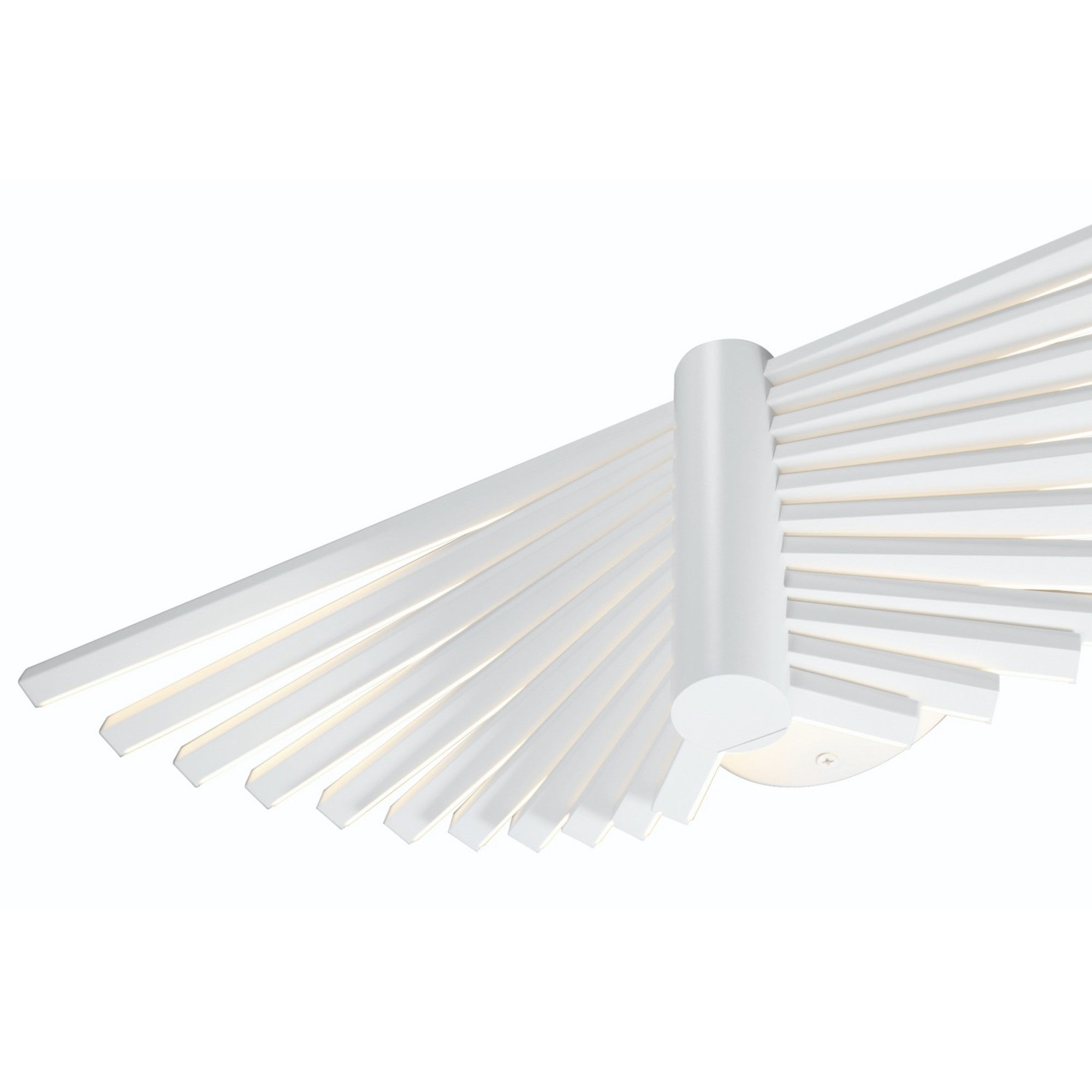 Seraph 25" LED Wall Sconce, White Finish - Bees Lighting