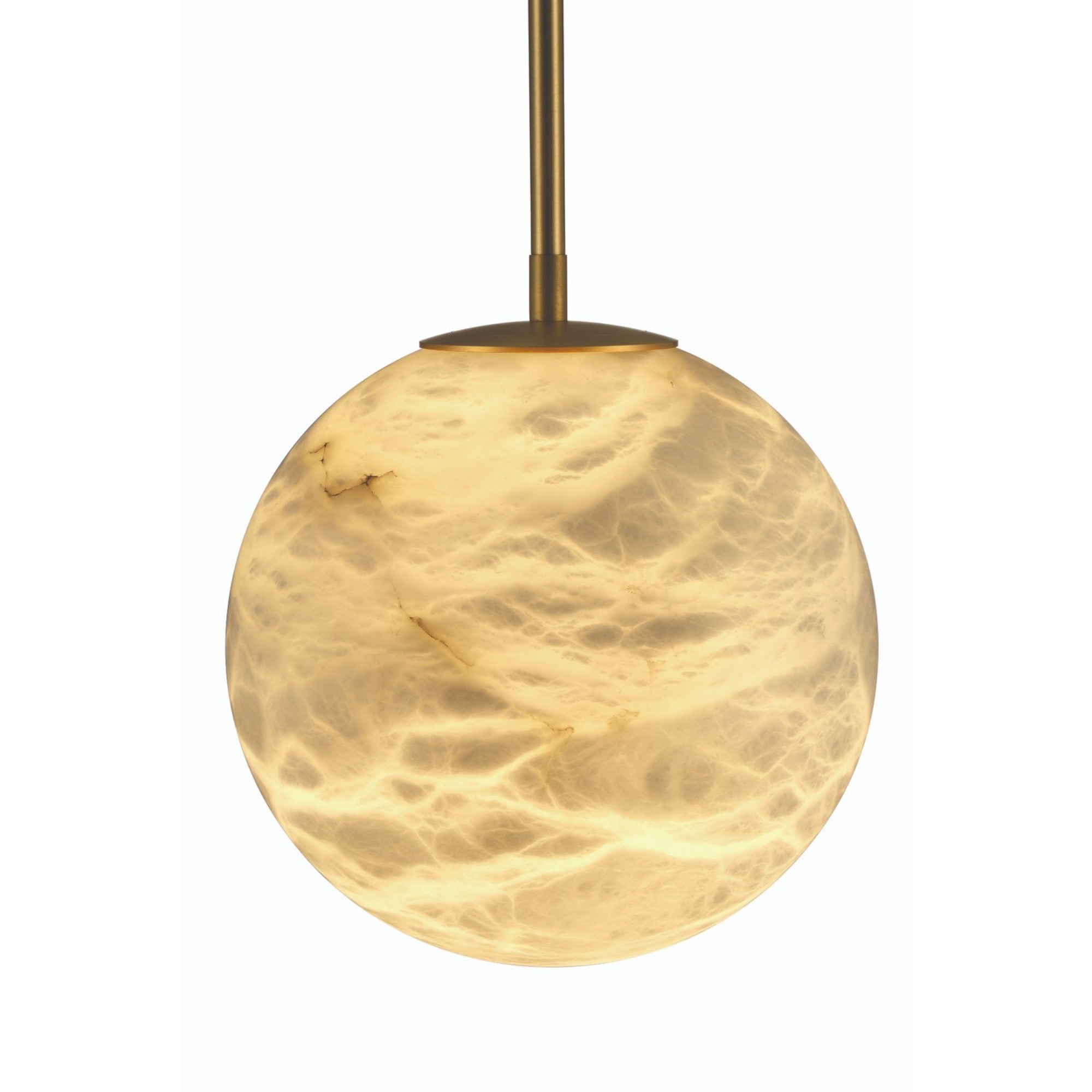Kepler 12" LED Pendant, Gold Finish - Bees Lighting
