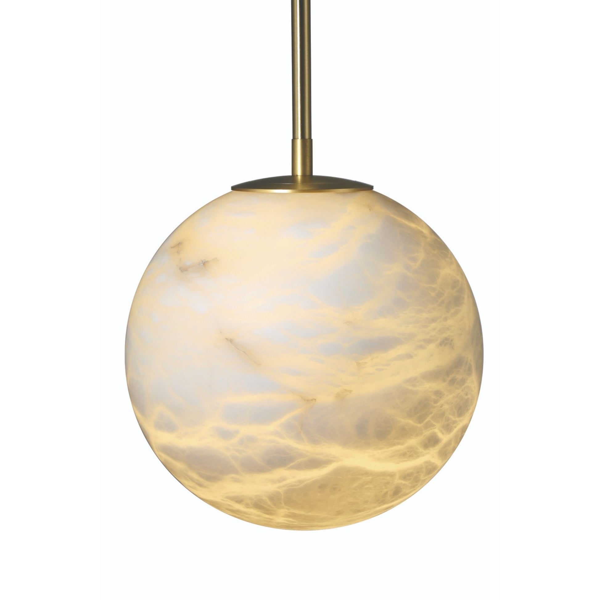 Kepler 12" LED Pendant, Gold Finish - Bees Lighting