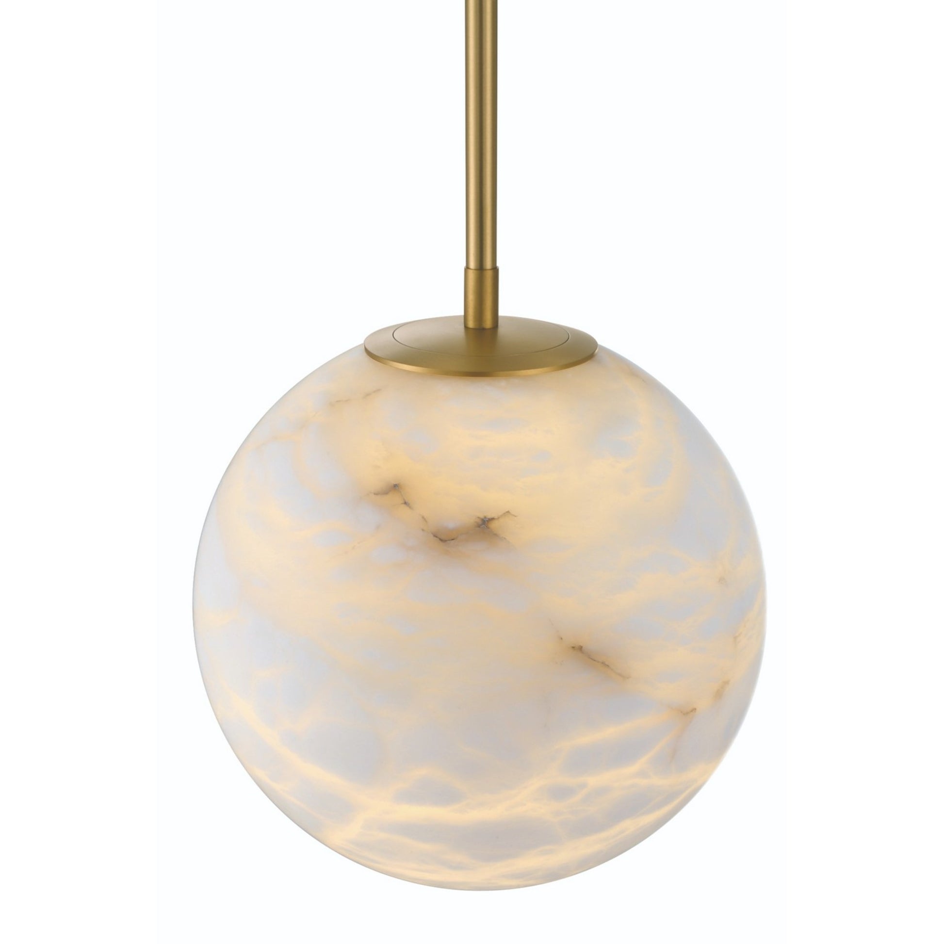 Kepler 12" LED Pendant, Gold Finish - Bees Lighting