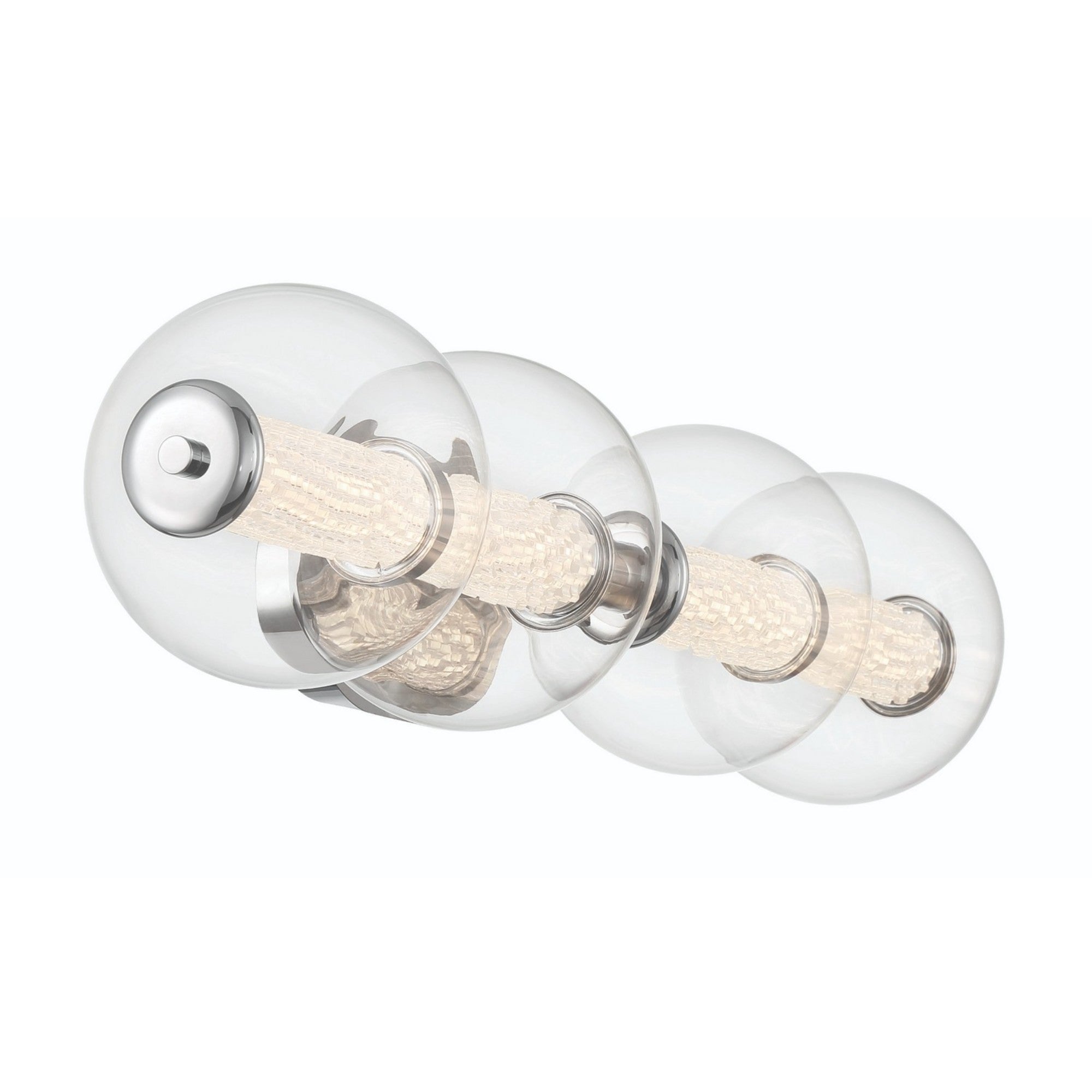 Atomo 4-Light 30" LED Vanity, Chrome Finish - Bees Lighting