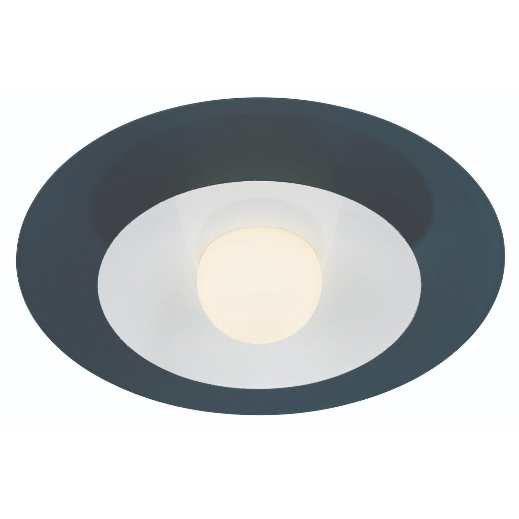 Welsh 18" LED Semi-Flush Mount, Blue Finish - Bees Lighting