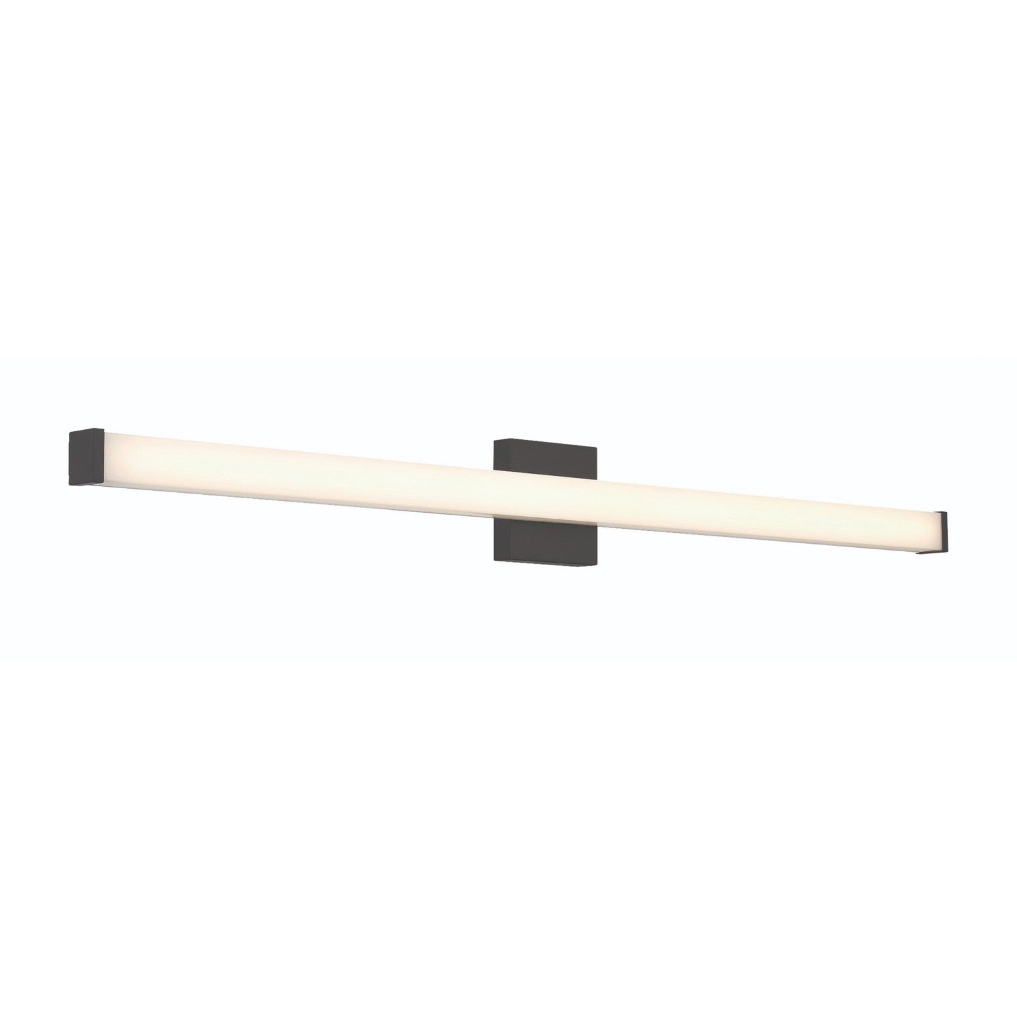 Ronning 48" LED Vanity, Black Finish - Bees Lighting