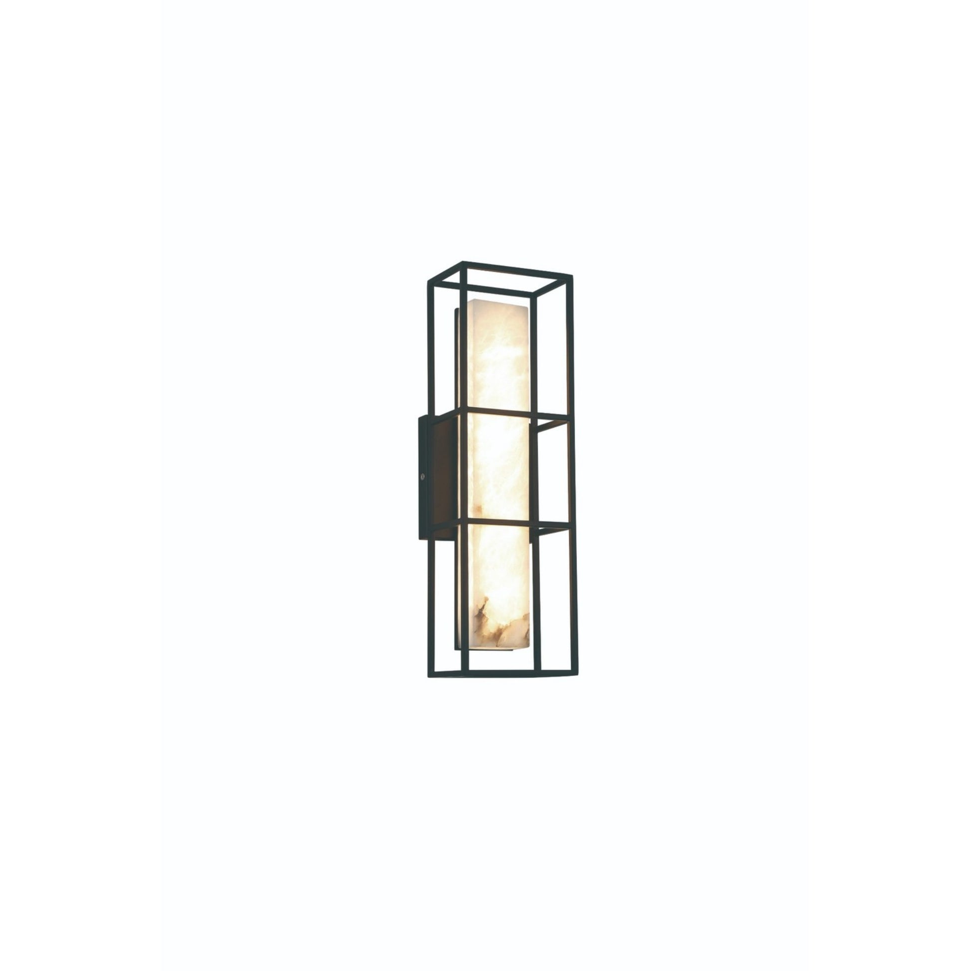 Blakley 16" LED Outdoor Wall Sconce, Black Finish - Bees Lighting