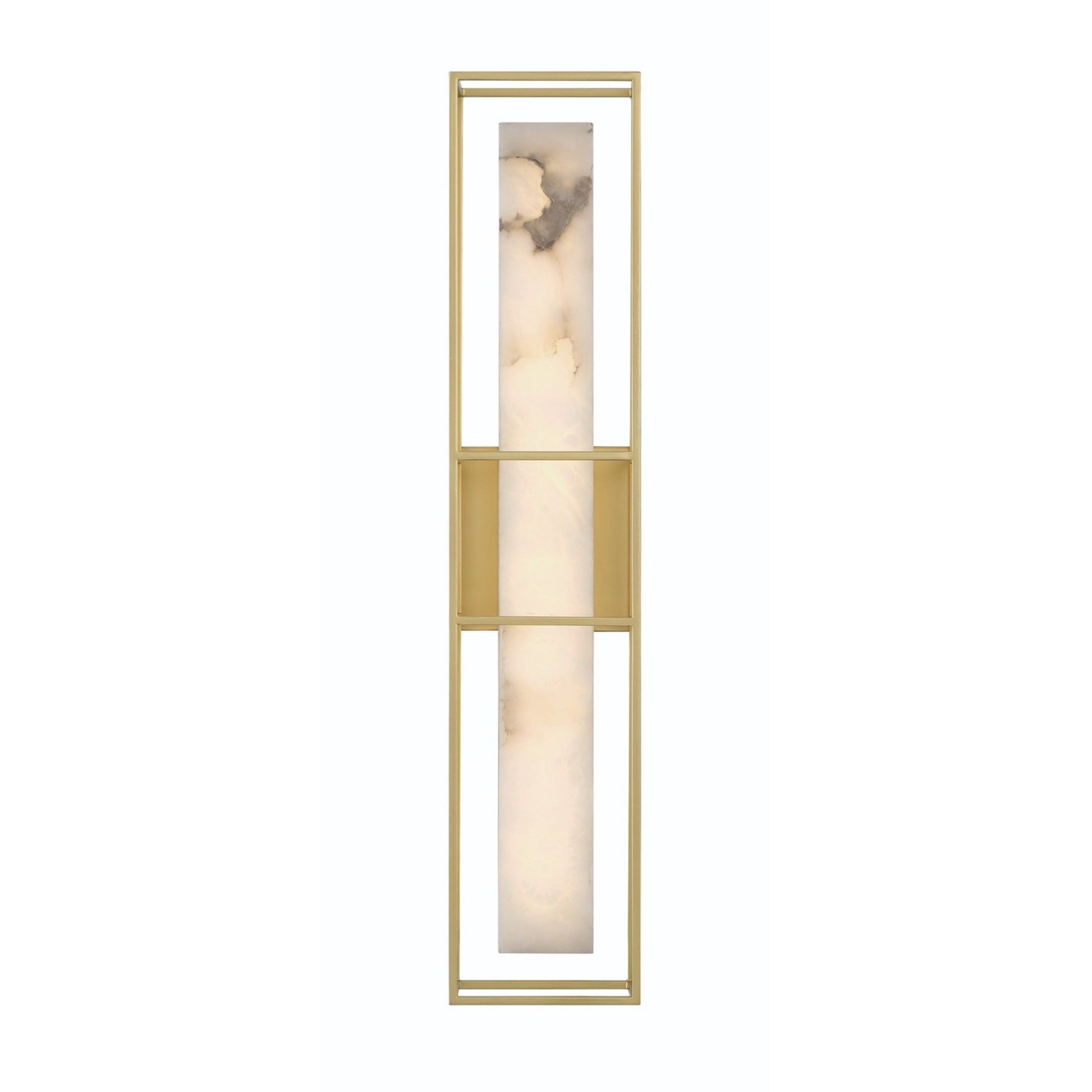 Blakley 24" LED Outdoor Wall Sconce, Gold Finish - Bees Lighting