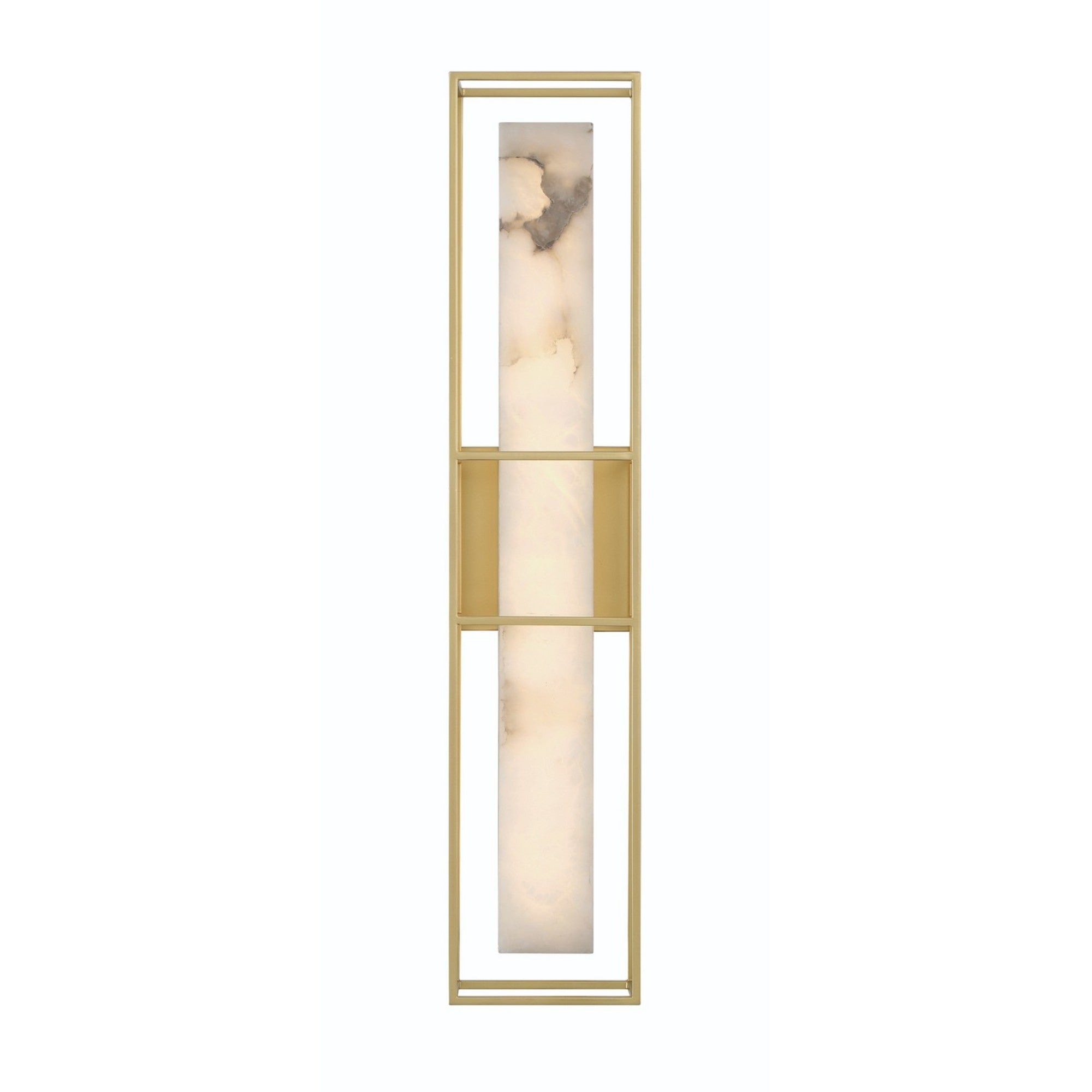 Blakley 24" LED Outdoor Wall Sconce, Gold Finish - Bees Lighting