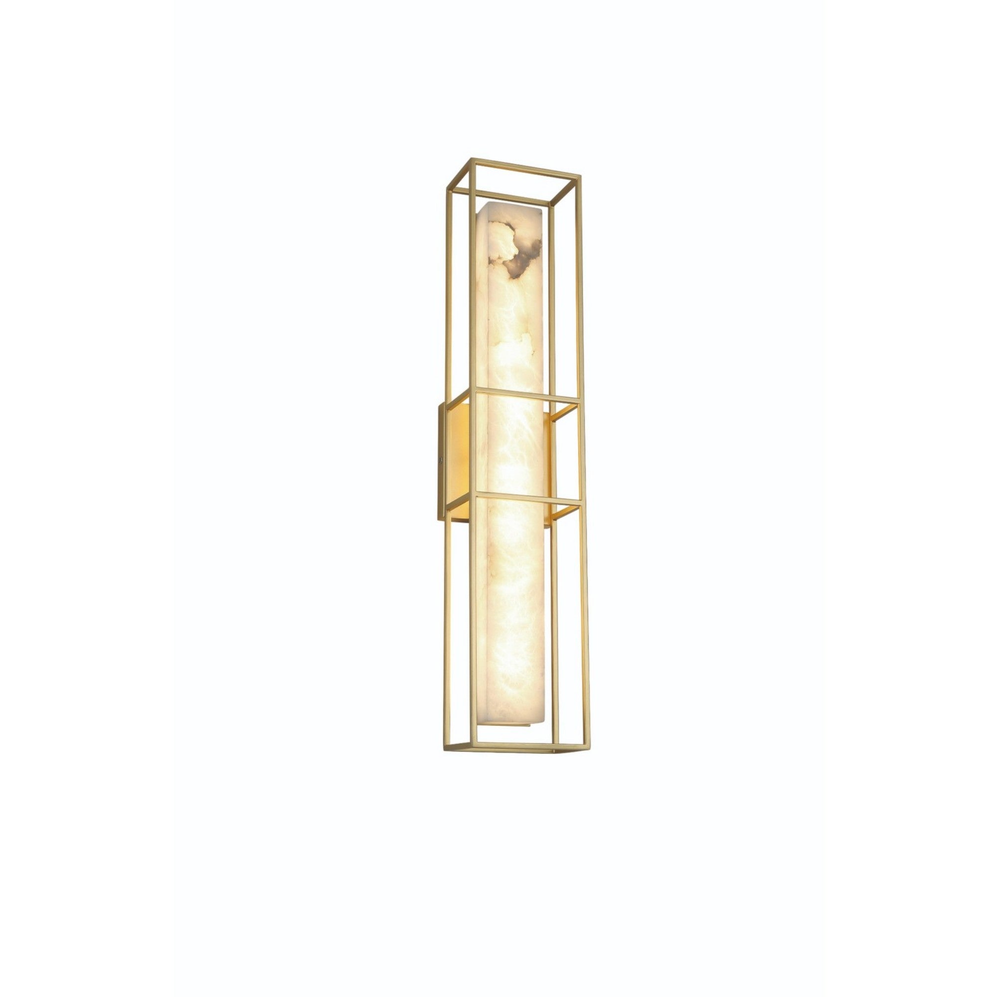 Blakley 24" LED Outdoor Wall Sconce, Gold Finish - Bees Lighting