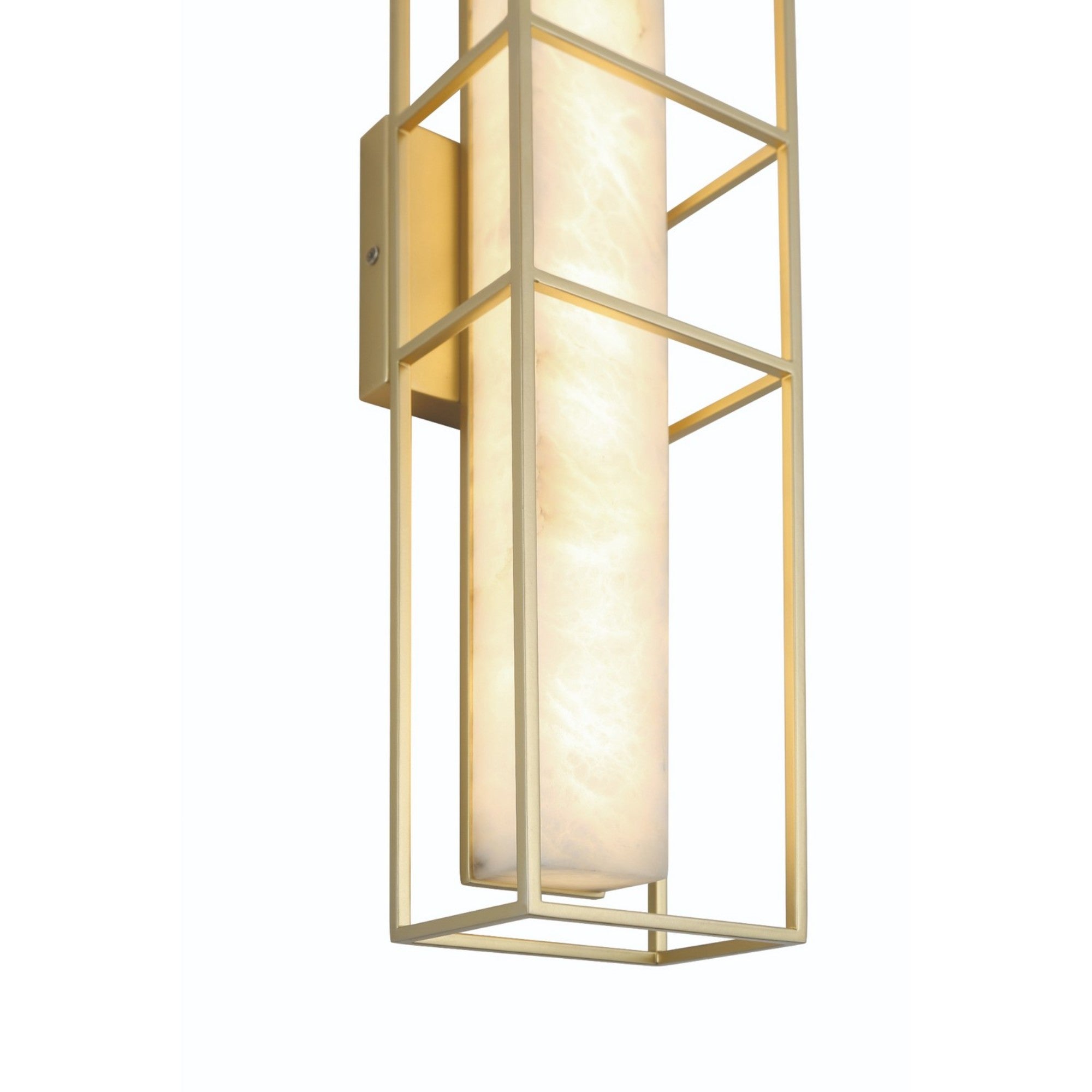 Blakley 24" LED Outdoor Wall Sconce, Gold Finish - Bees Lighting