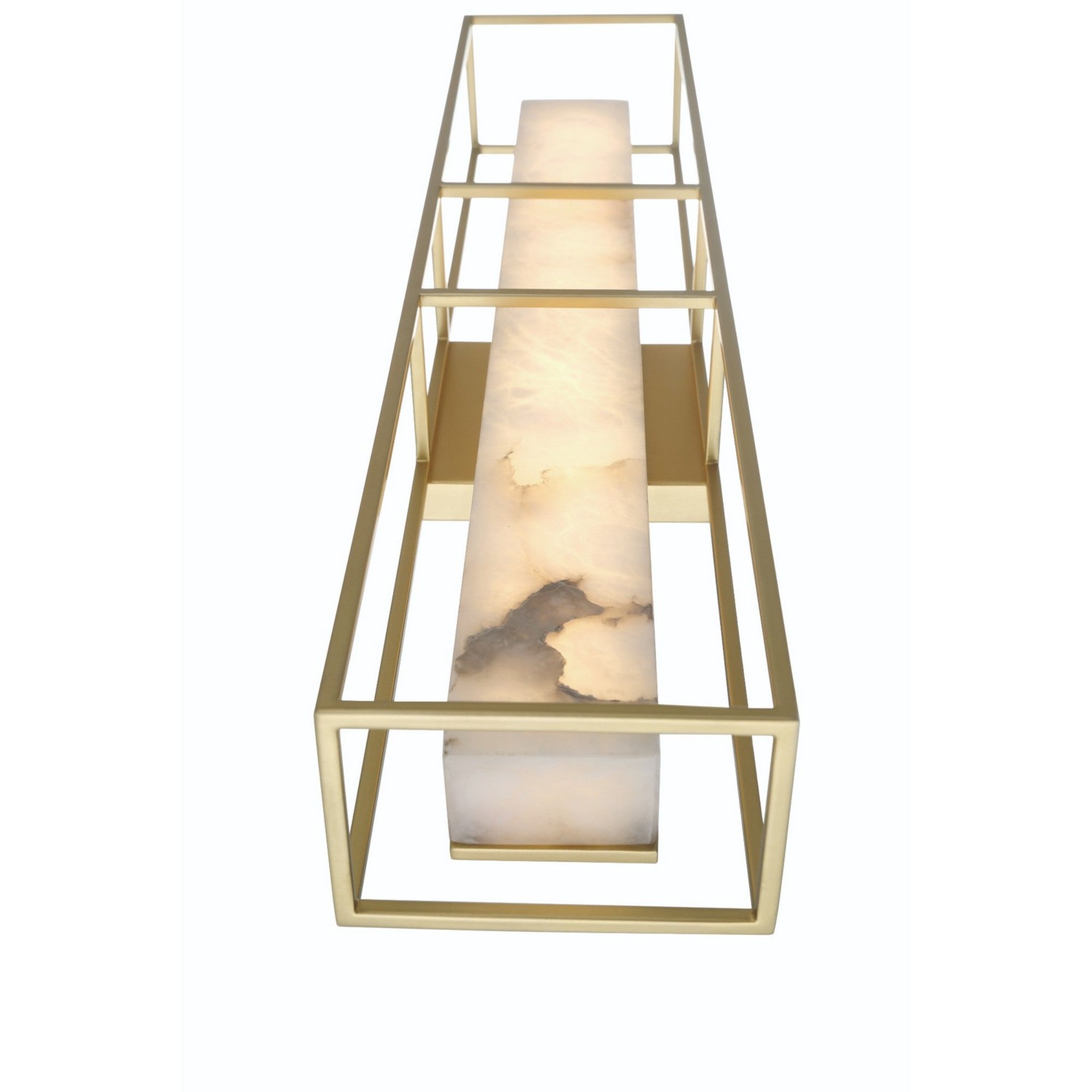 Blakley 24" LED Outdoor Wall Sconce, Gold Finish - Bees Lighting