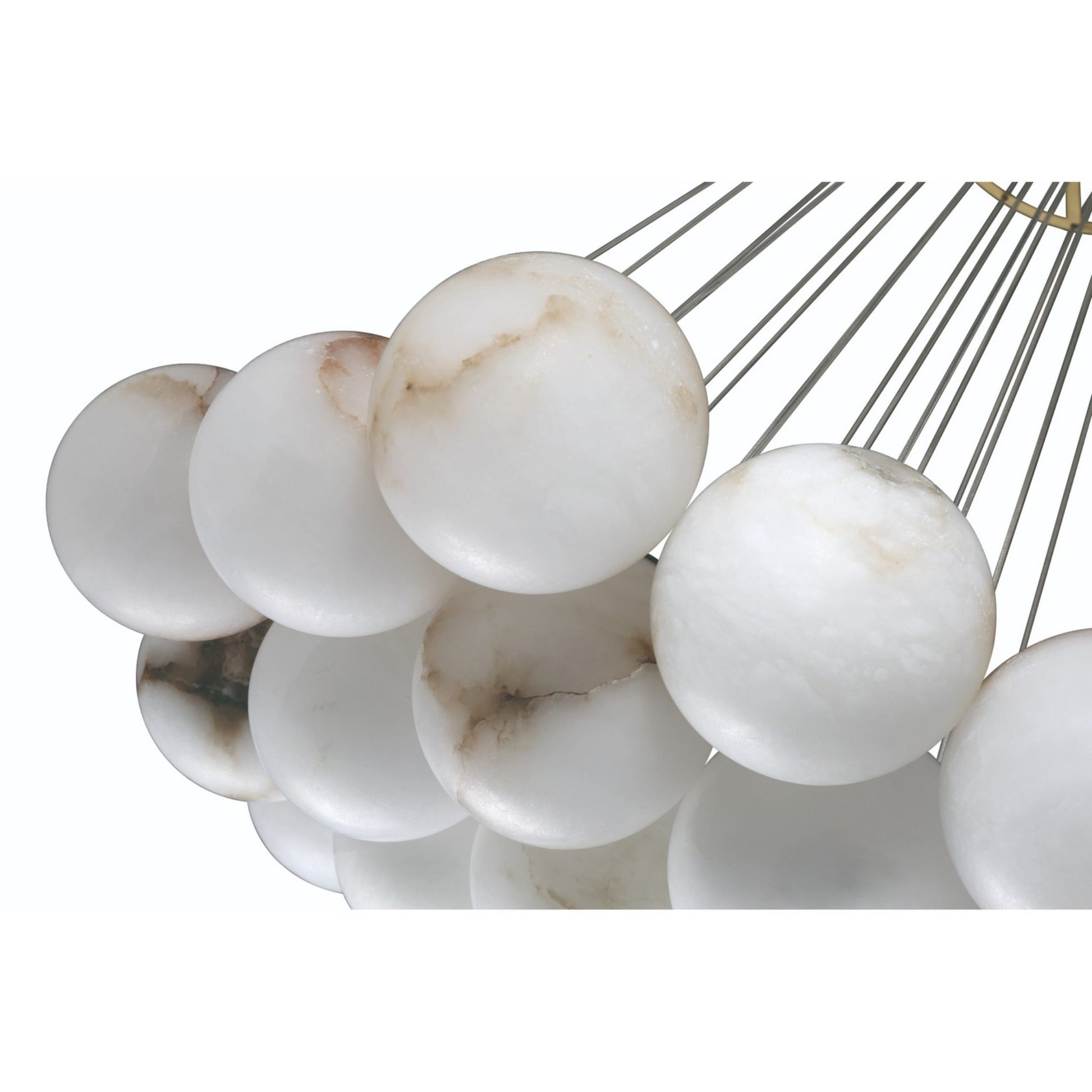 Kepler 19-Light 29" LED Grand Chandelier, Gold Finish - Bees Lighting