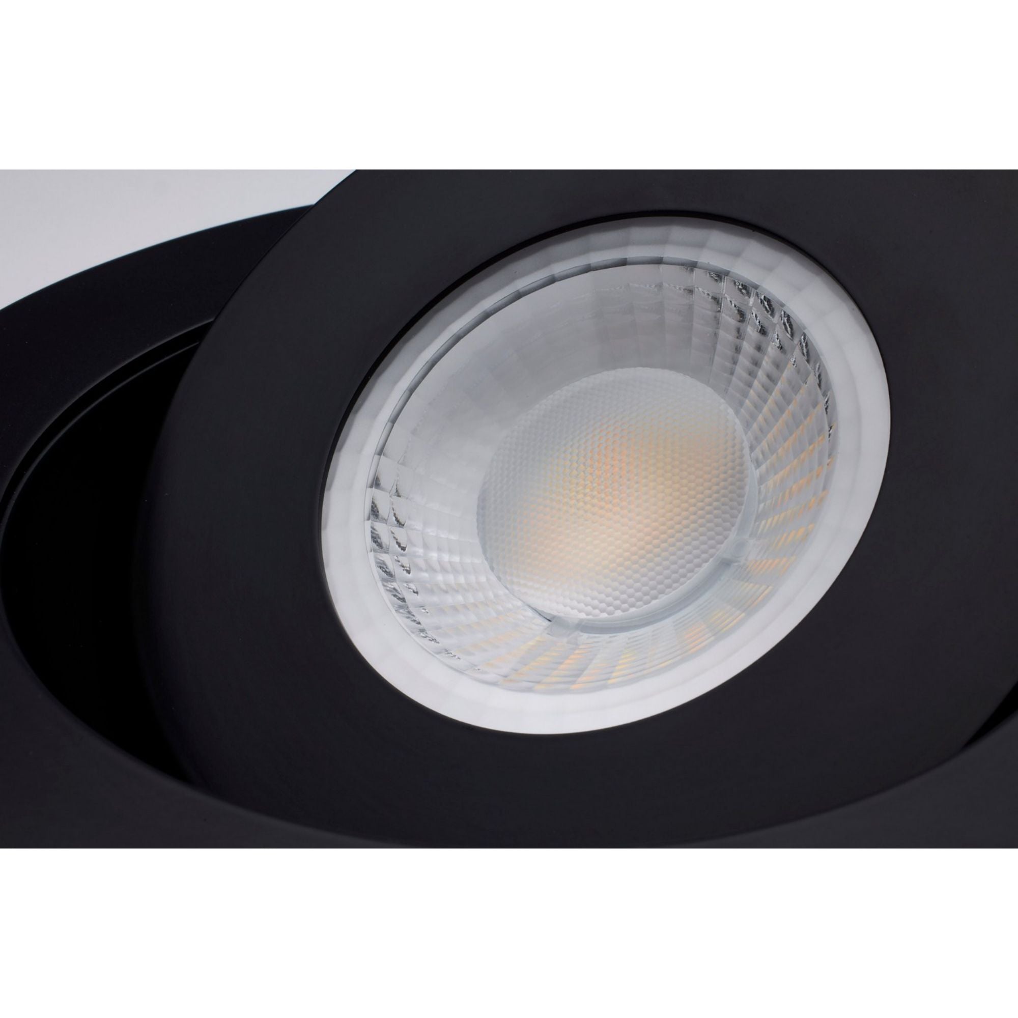 Starfish 6" Smart Gimbal LED Recessed Light, 1200lm, RGB, 120-277V, Black - Bees Lighting