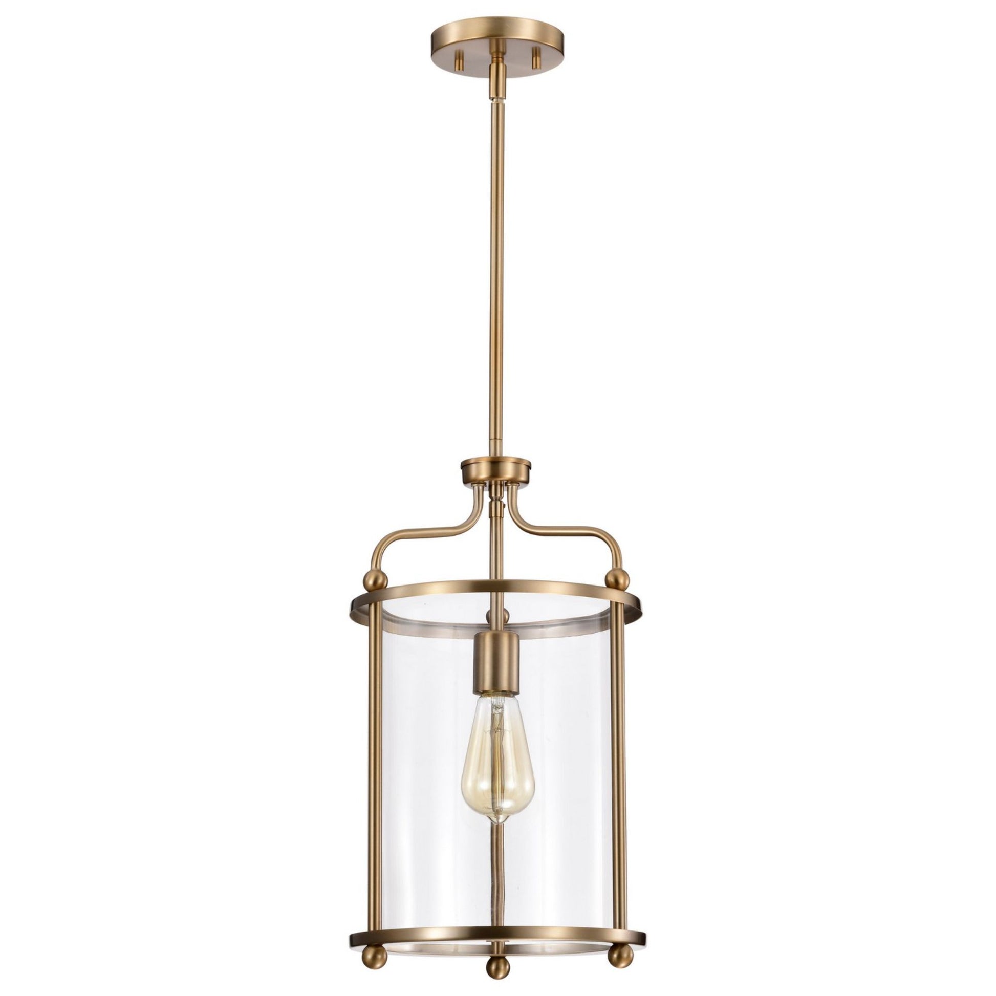 Yorktown 10" Pendant, Brass Finish - Bees Lighting