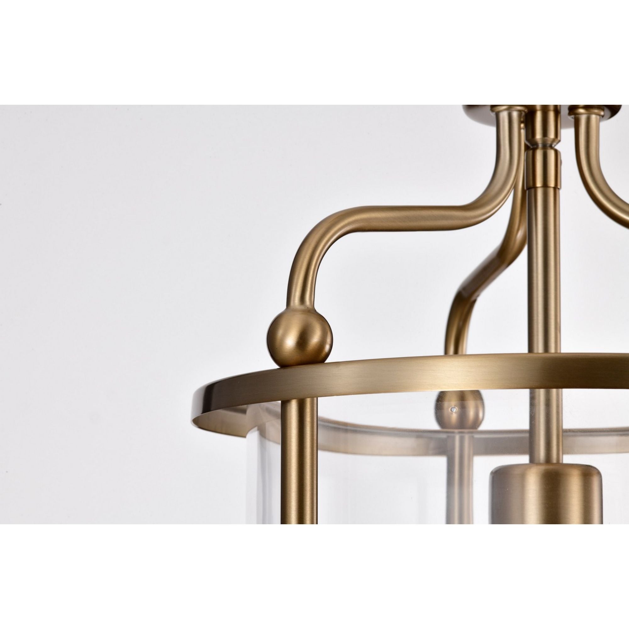 Yorktown 10" Pendant, Brass Finish - Bees Lighting