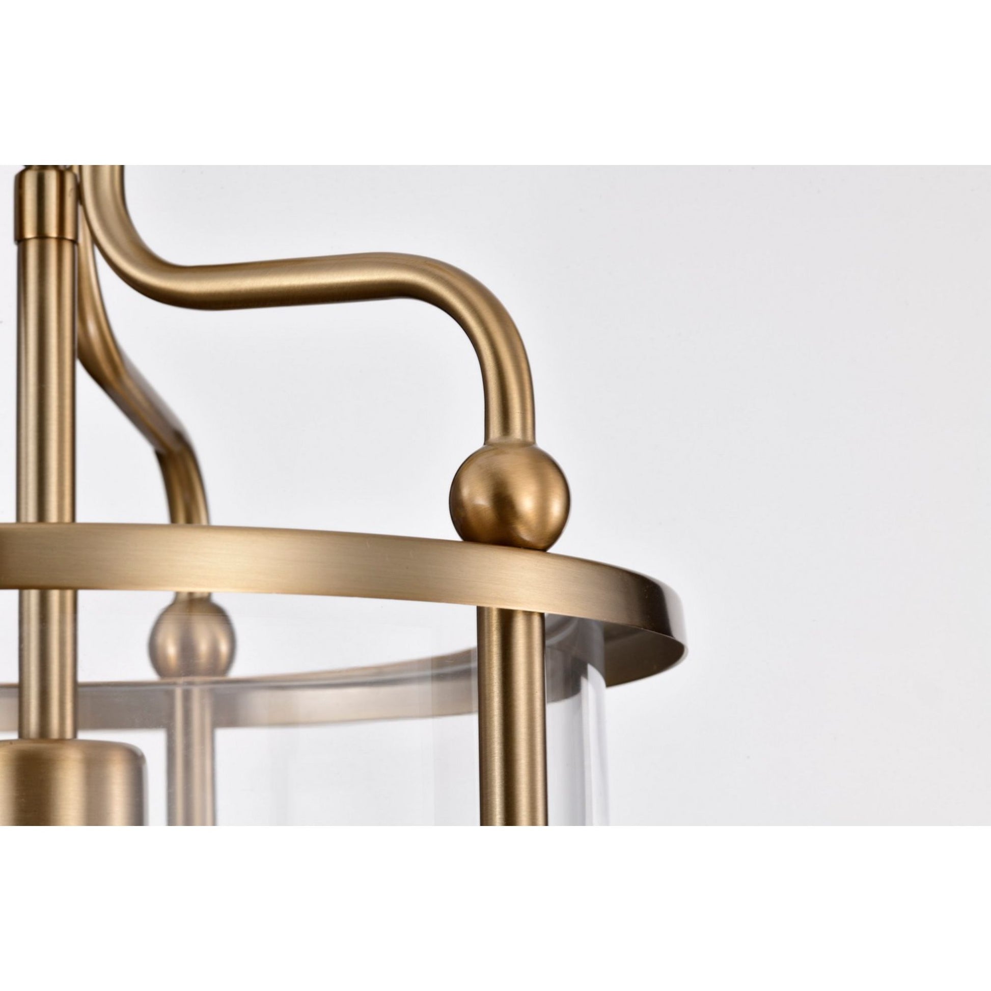 Yorktown 10" Pendant, Brass Finish - Bees Lighting