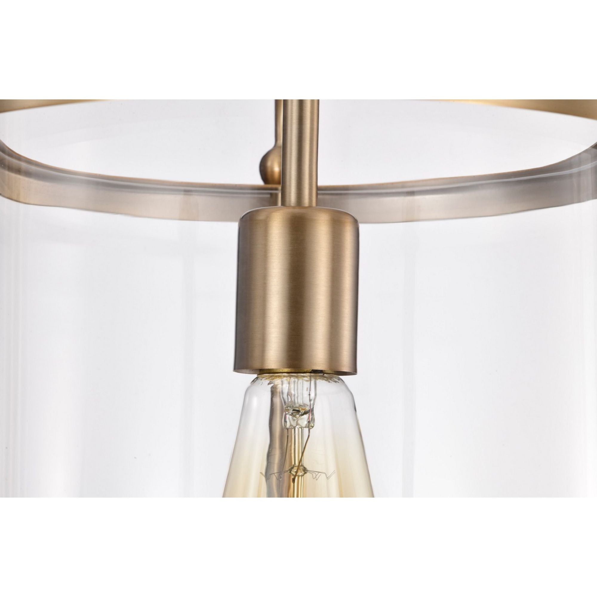 Yorktown 10" Pendant, Brass Finish - Bees Lighting