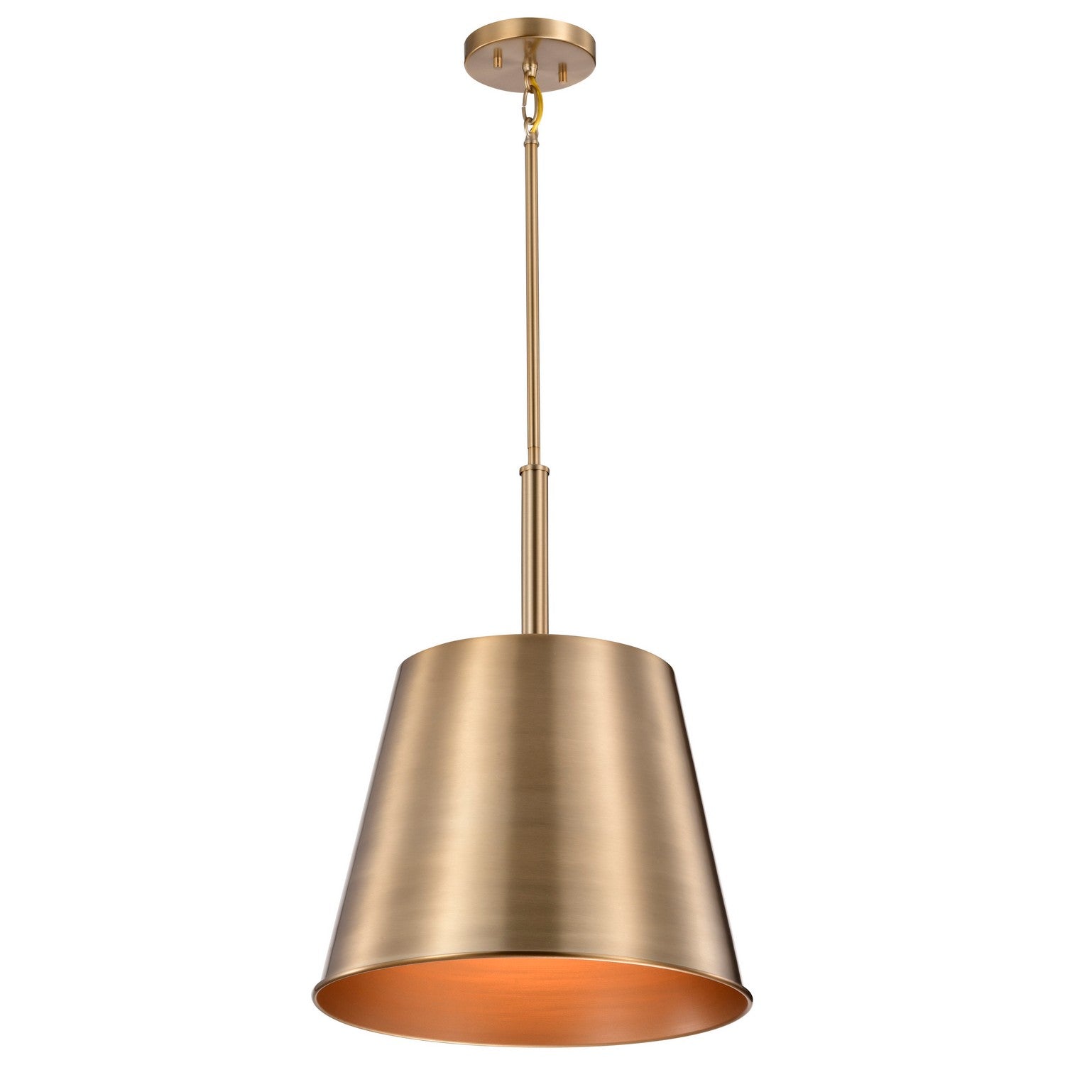 Alexis 15 in. Pendant Light Brass Finish - Bees Lighting