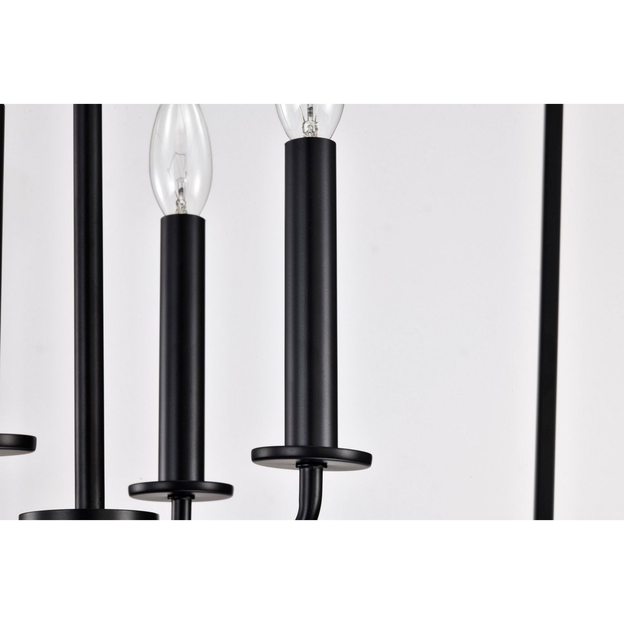 Emma 20 in. 4 lights Pendant Light Matte Black Finish - Bees Lighting