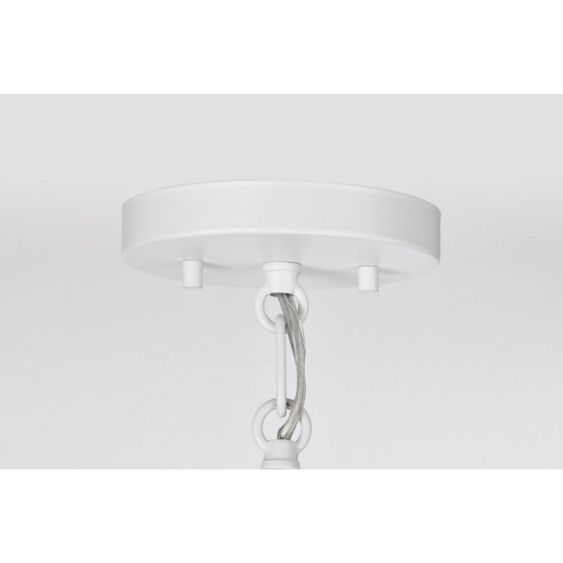 Alexis 15" Pendant, Matte White Finish - Bees Lighting