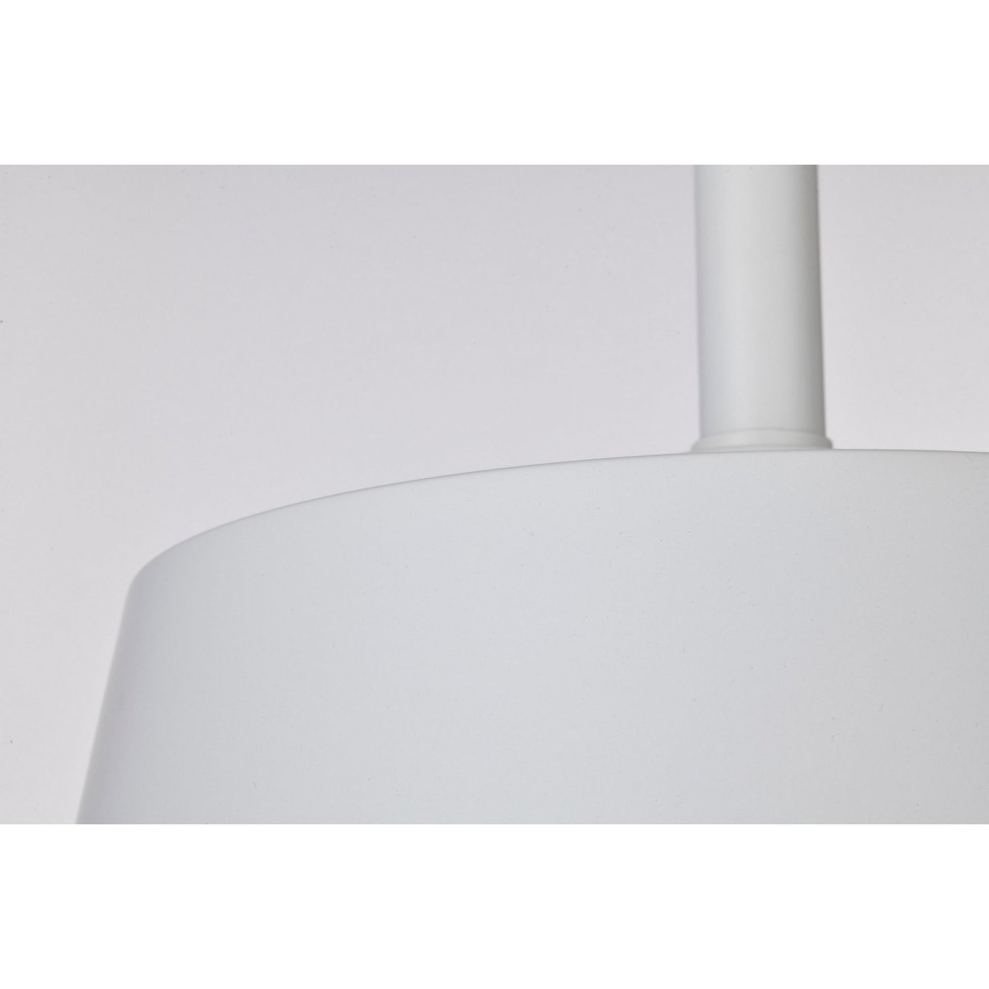 Alexis 15" Pendant, Matte White Finish - Bees Lighting