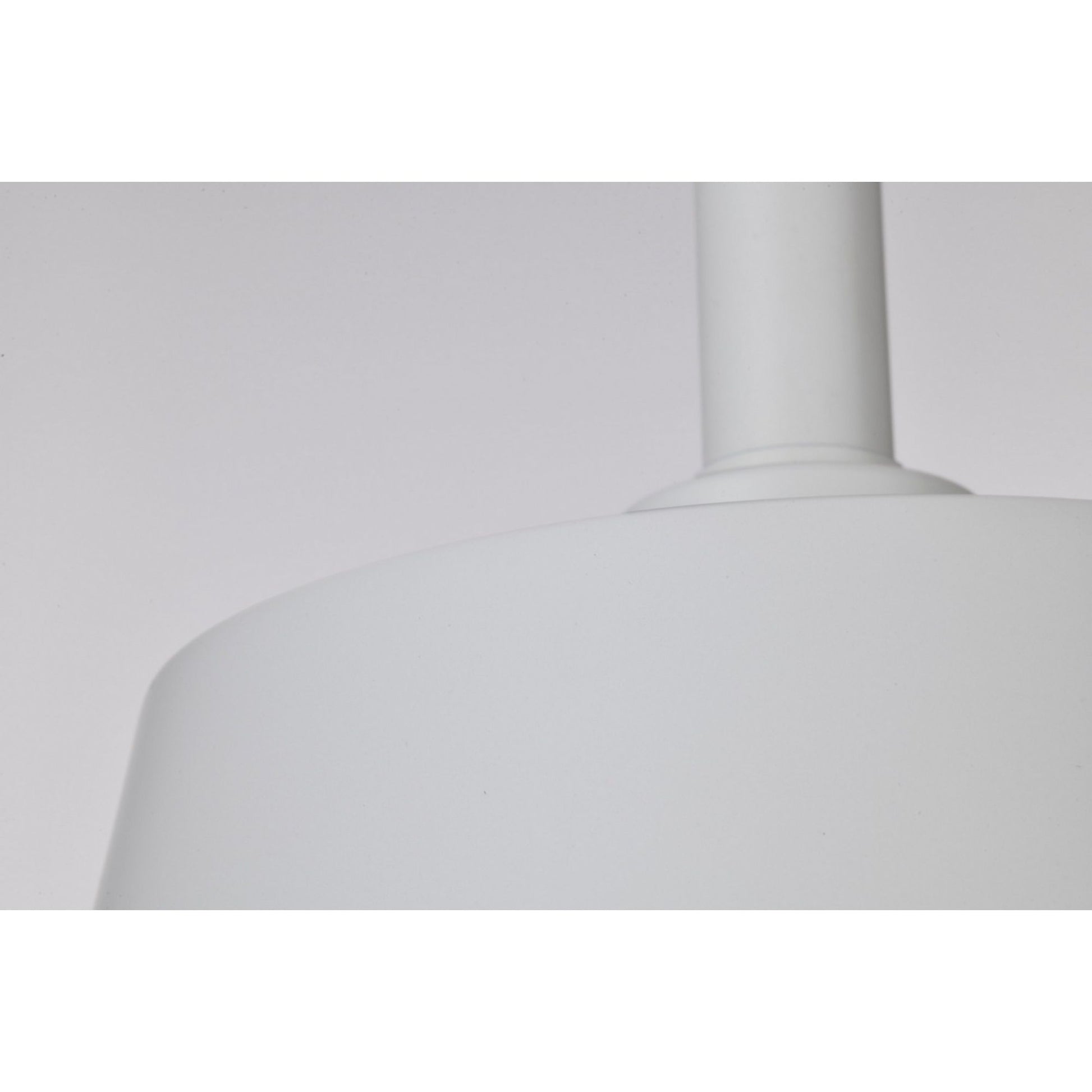 Alexis 11" Pendant, Matte White Finish - Bees Lighting