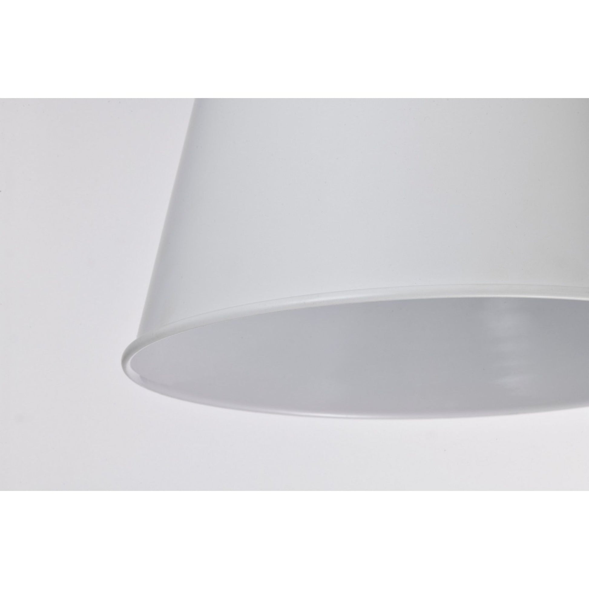 Alexis 11" Pendant, Matte White Finish - Bees Lighting