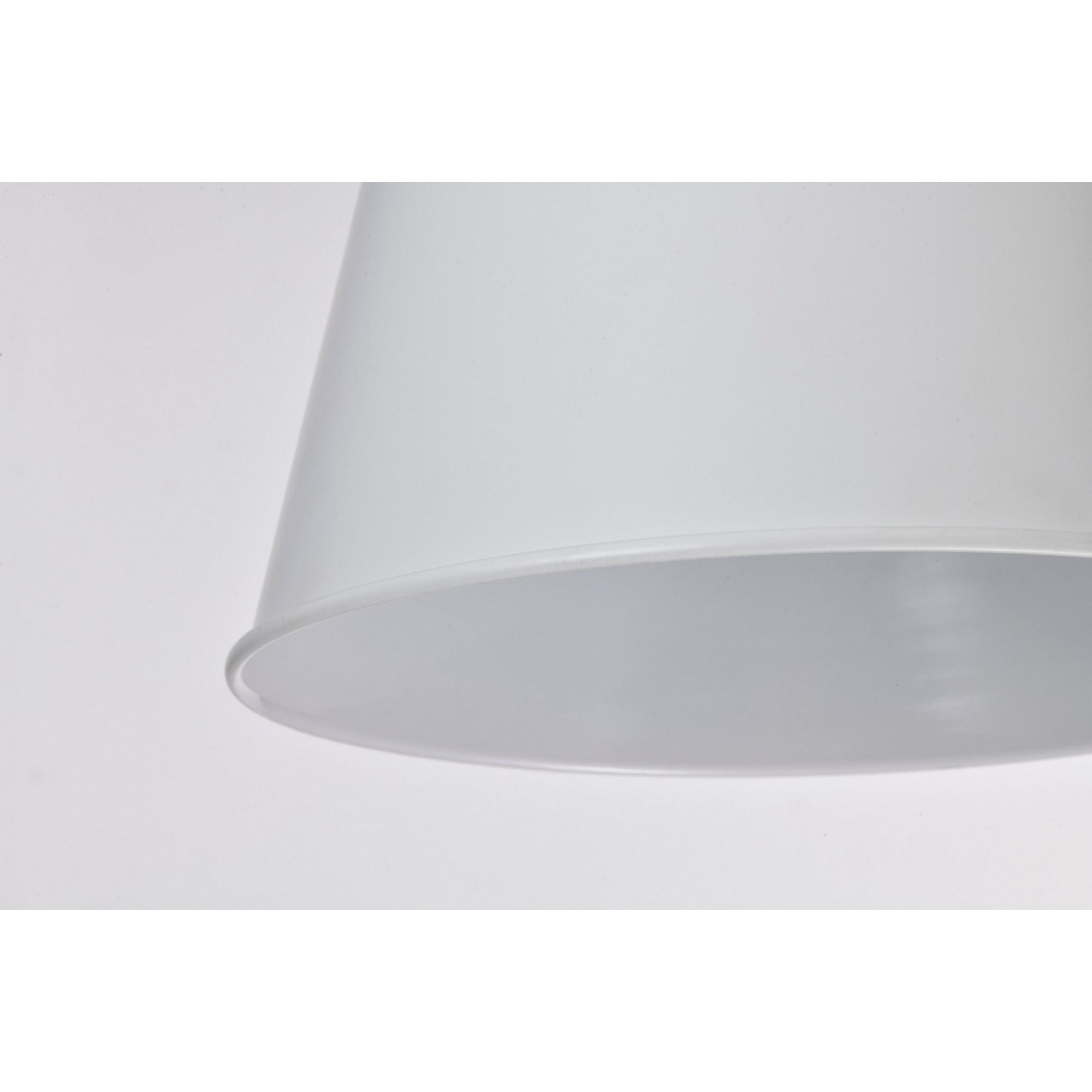 Alexis 11" Pendant, Matte White Finish - Bees Lighting