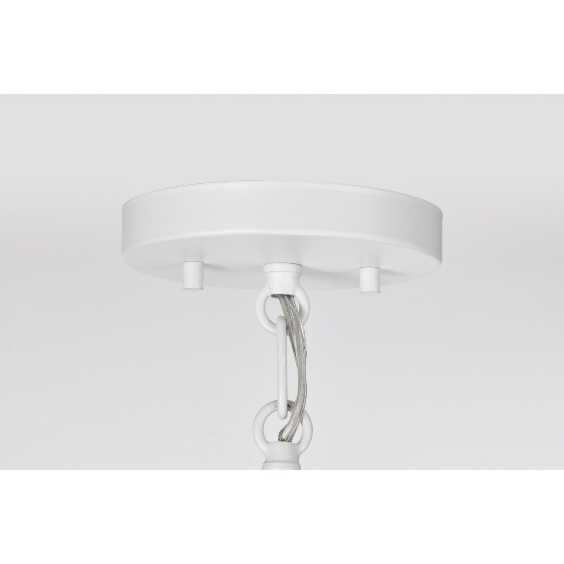 Alexis 11" Pendant, Matte White Finish - Bees Lighting