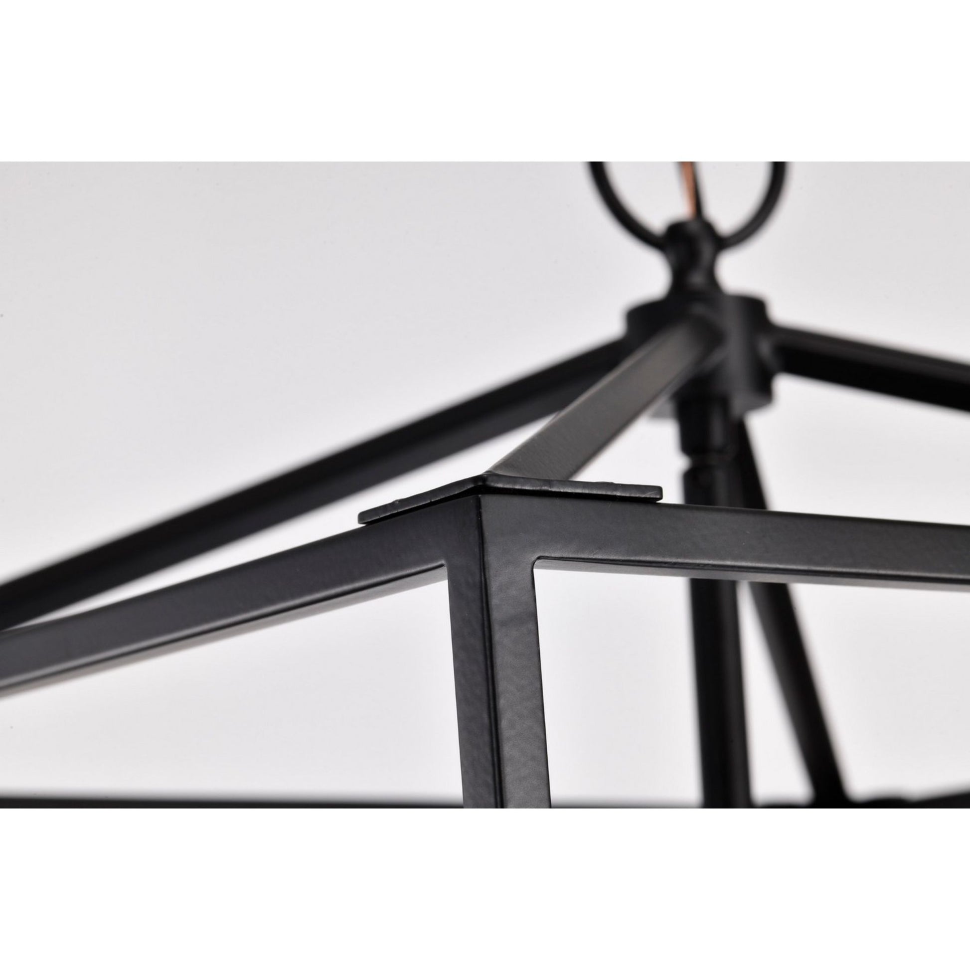Emma 17" 4 lights Pendant, Dark Bronze Finish - Bees Lighting