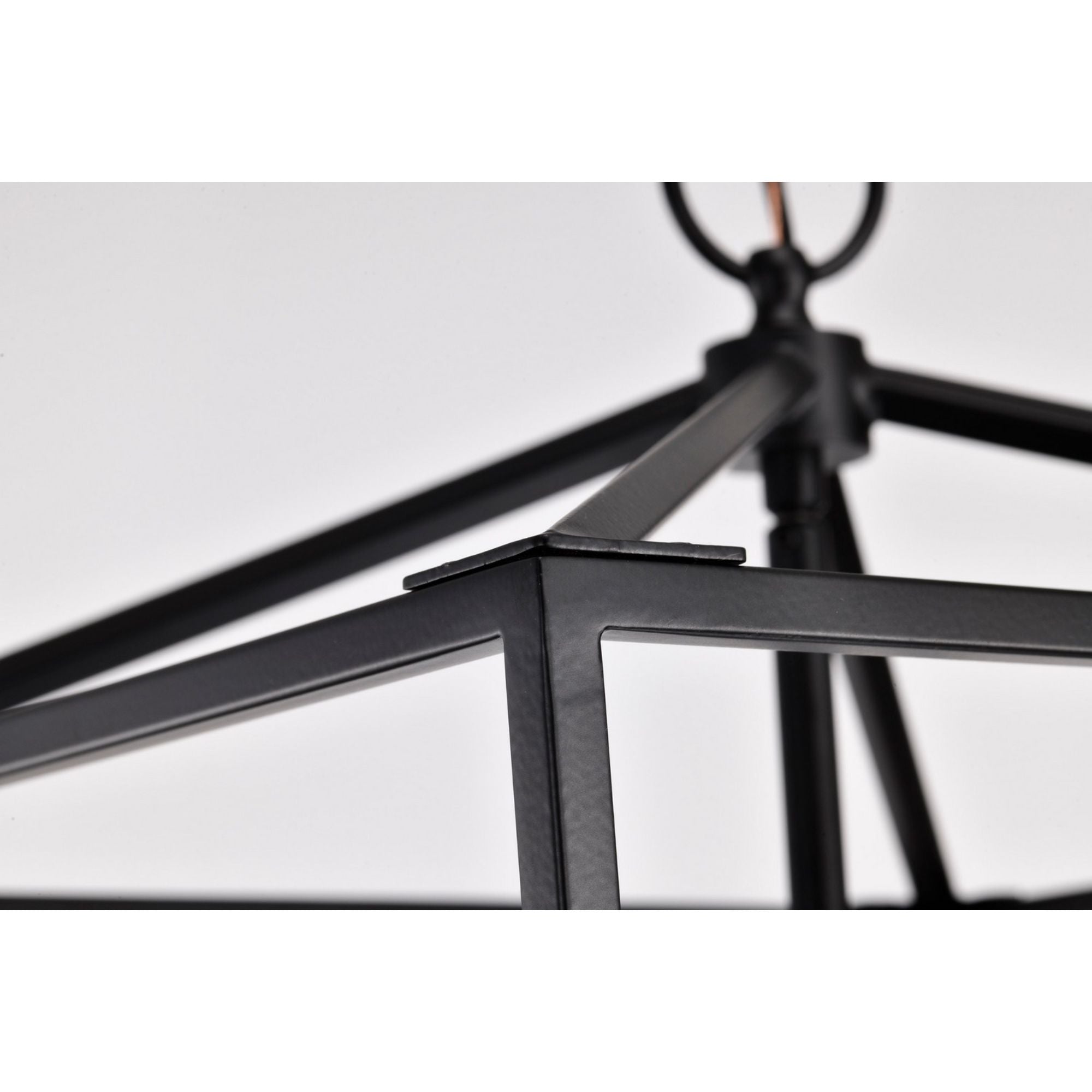 Emma 17" 4 lights Pendant, Dark Bronze Finish - Bees Lighting