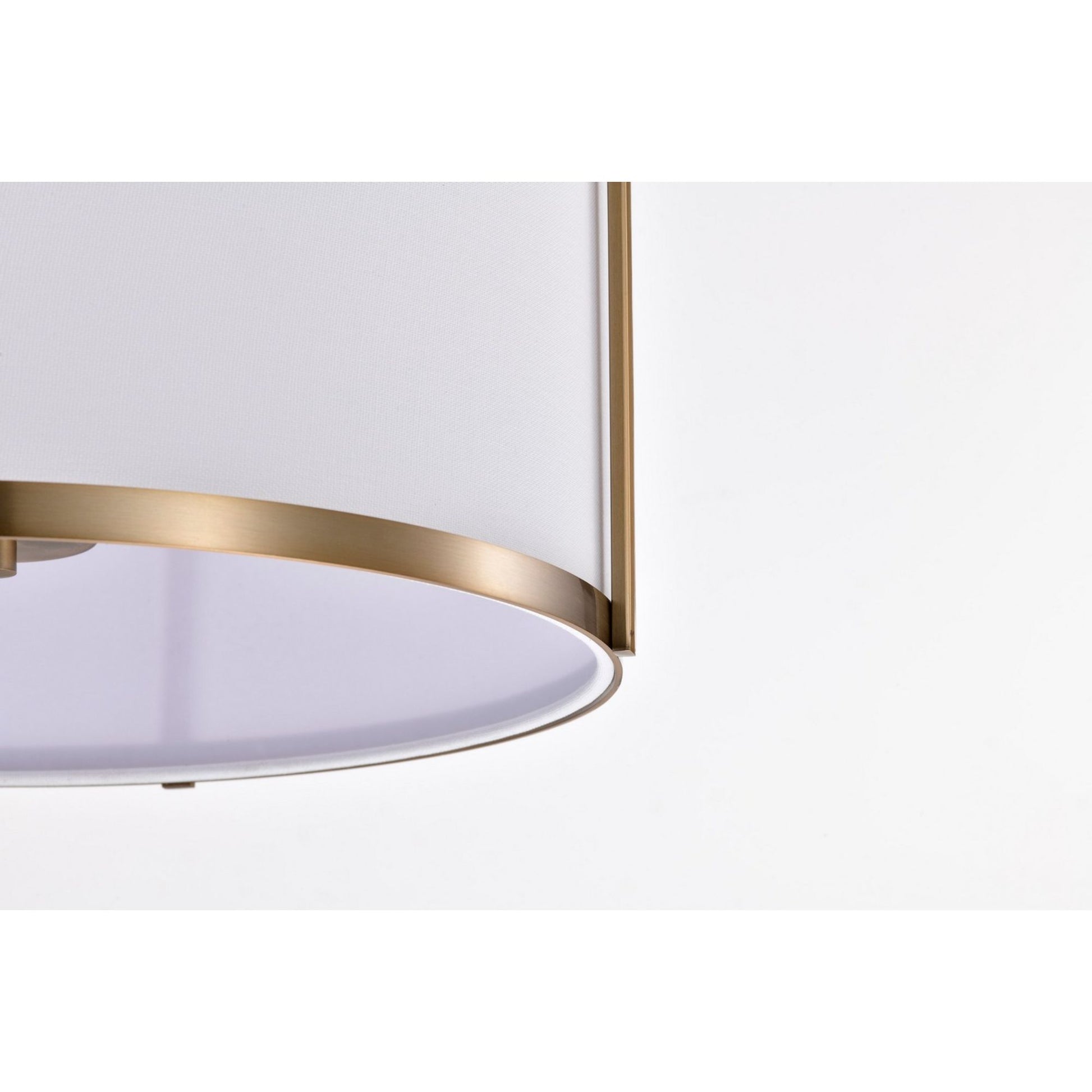 Easton 16" 3 lights Pendant, Brass Finish - Bees Lighting