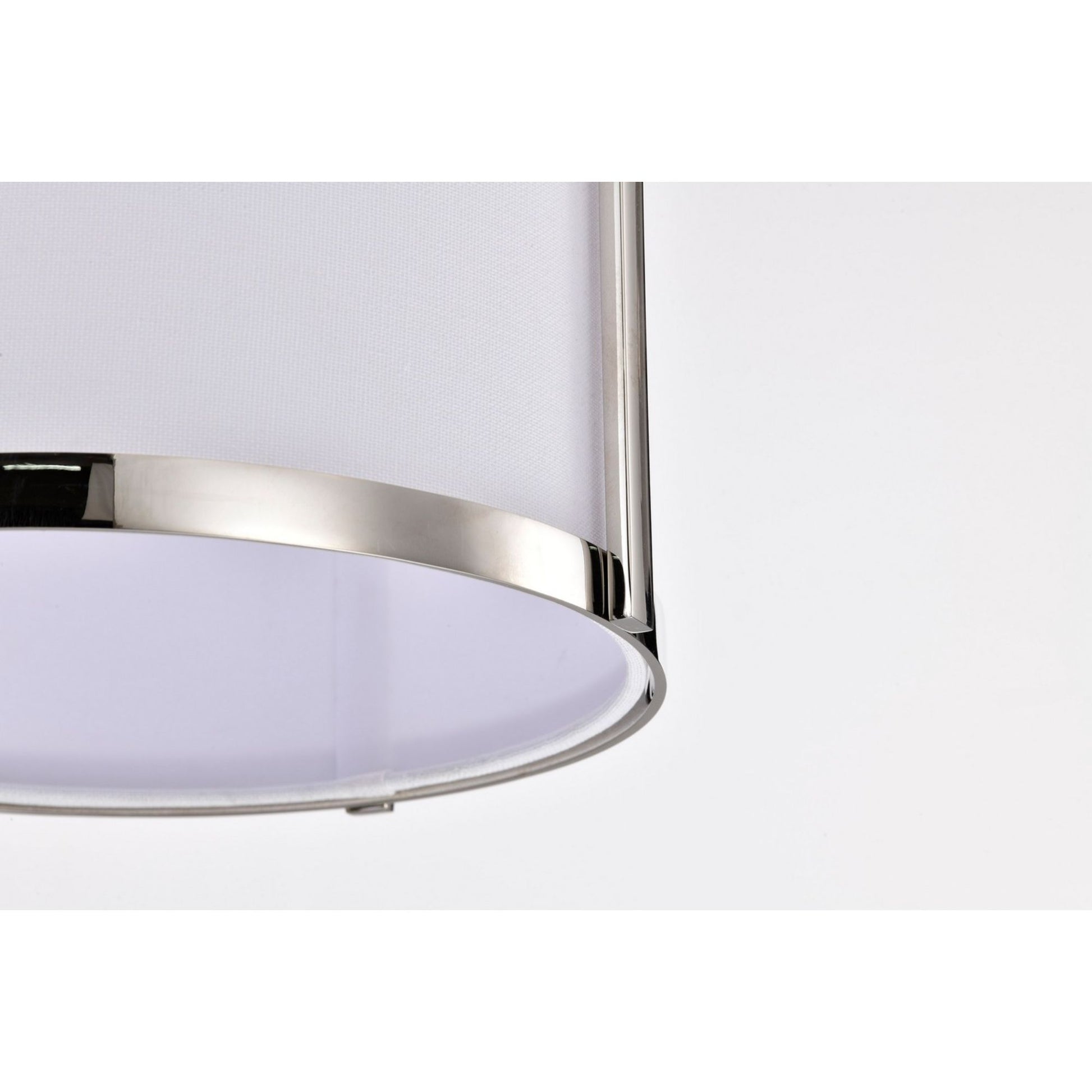 Easton 10" Pendant, Polished Nickel Finish - Bees Lighting