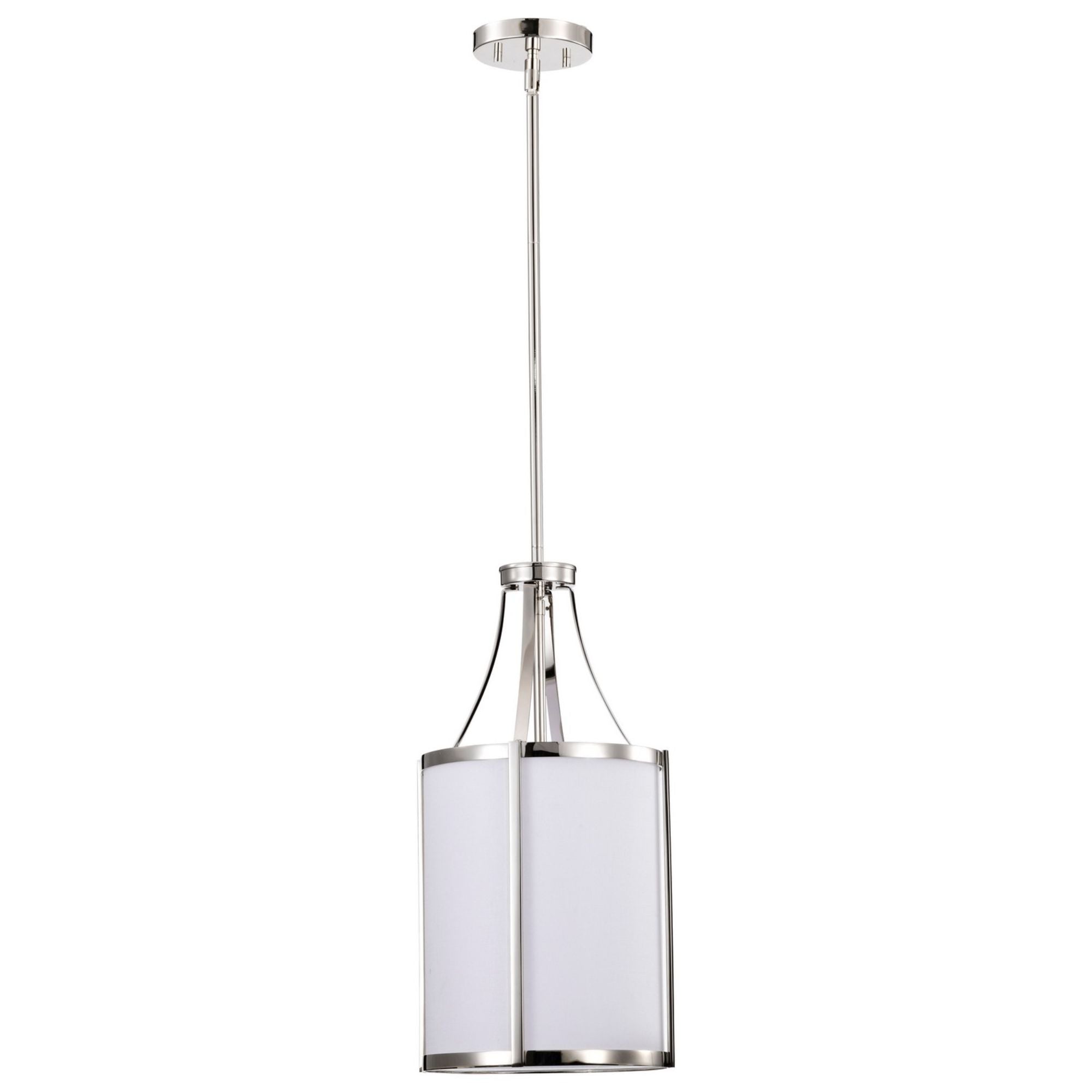 Easton 10" Pendant, Polished Nickel Finish - Bees Lighting
