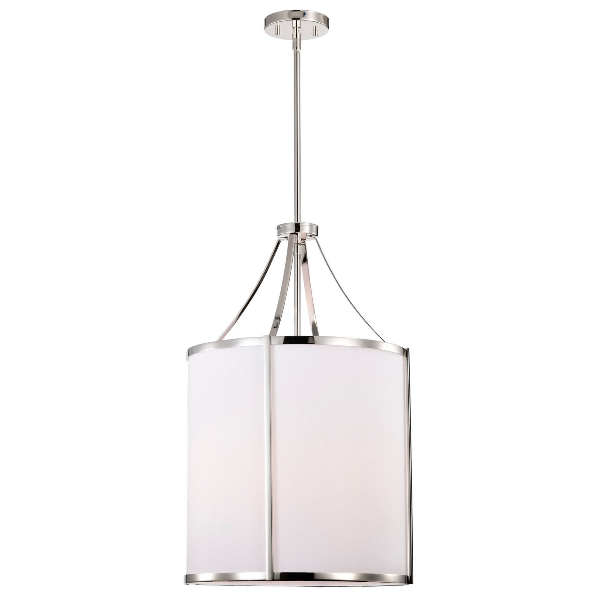 Easton 16" 3 lights Pendant, Polished Nickel Finish - Bees Lighting