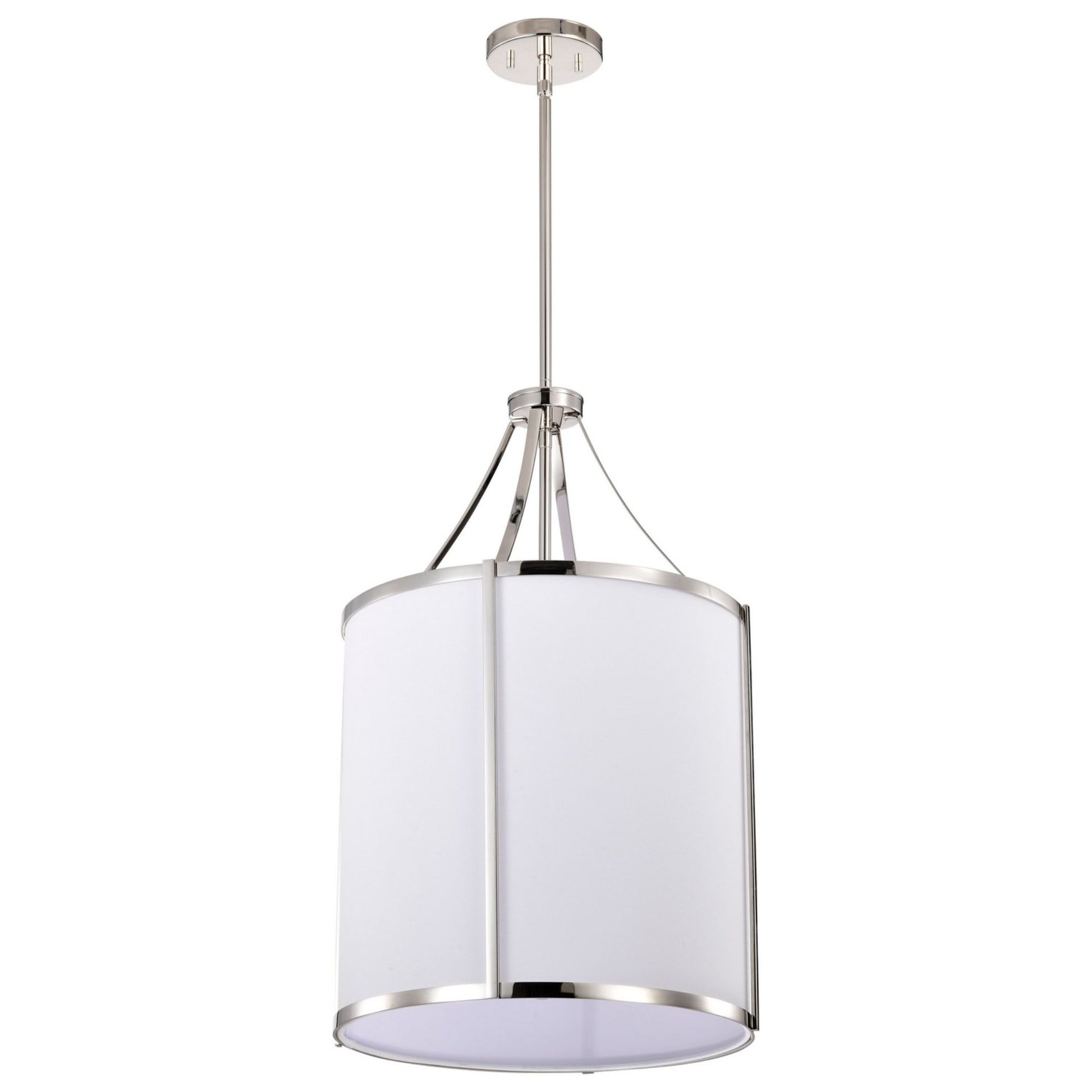 Easton 16" 3 lights Pendant, Polished Nickel Finish - Bees Lighting