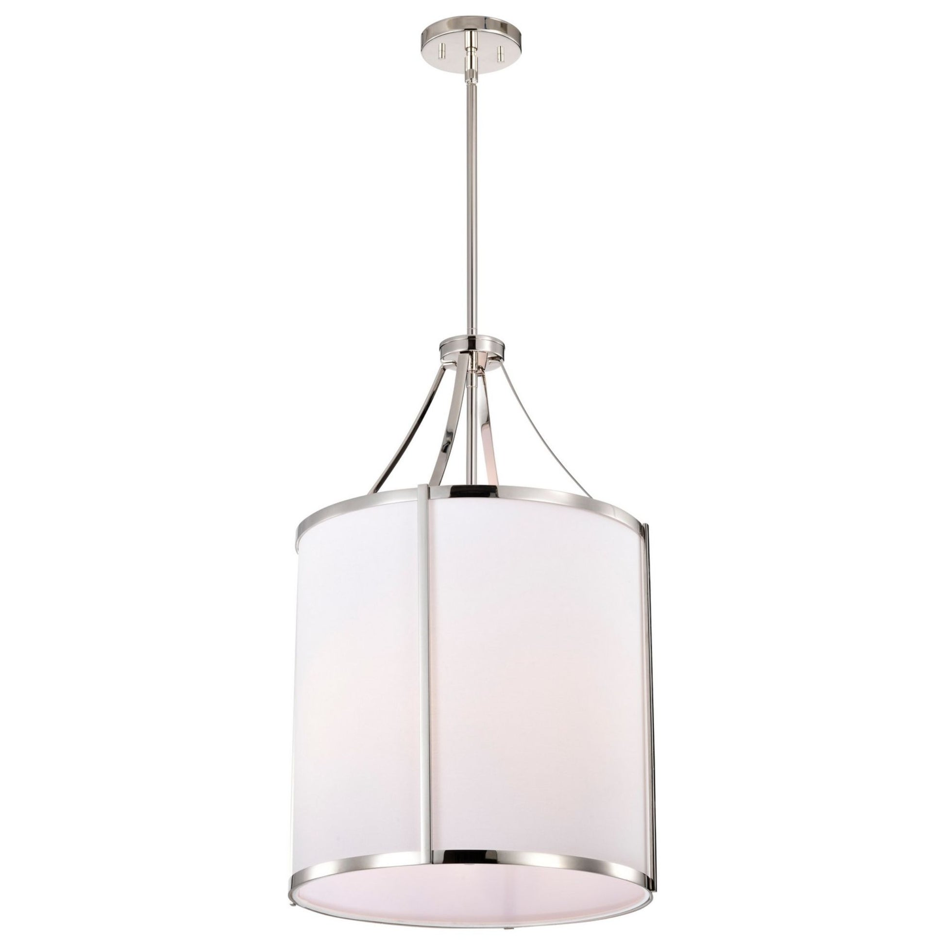 Easton 16" 3 lights Pendant, Polished Nickel Finish - Bees Lighting
