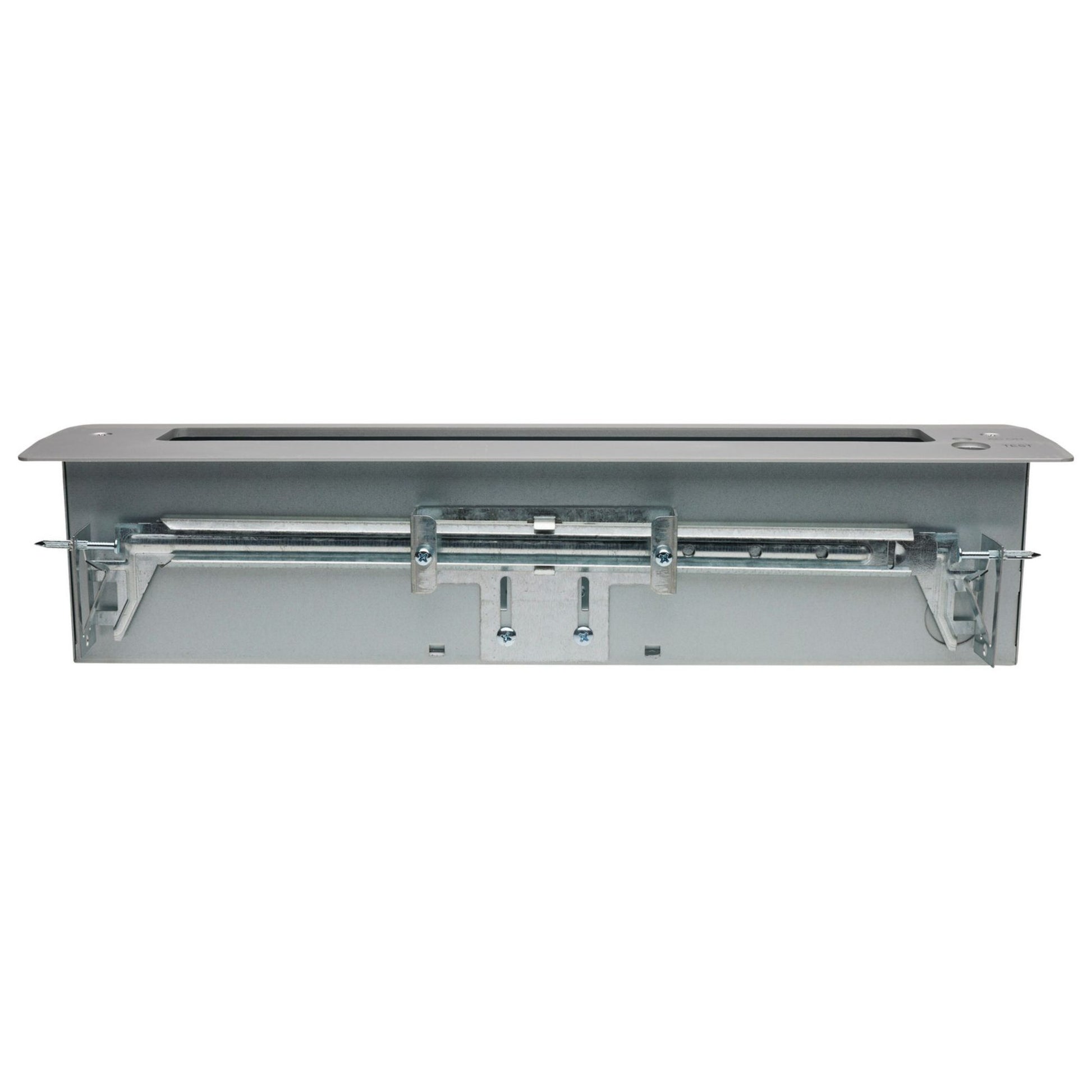 Edge-Lit LED Exit Sign, Clear Face, Red Letters, Recessed Mount - Bees Lighting
