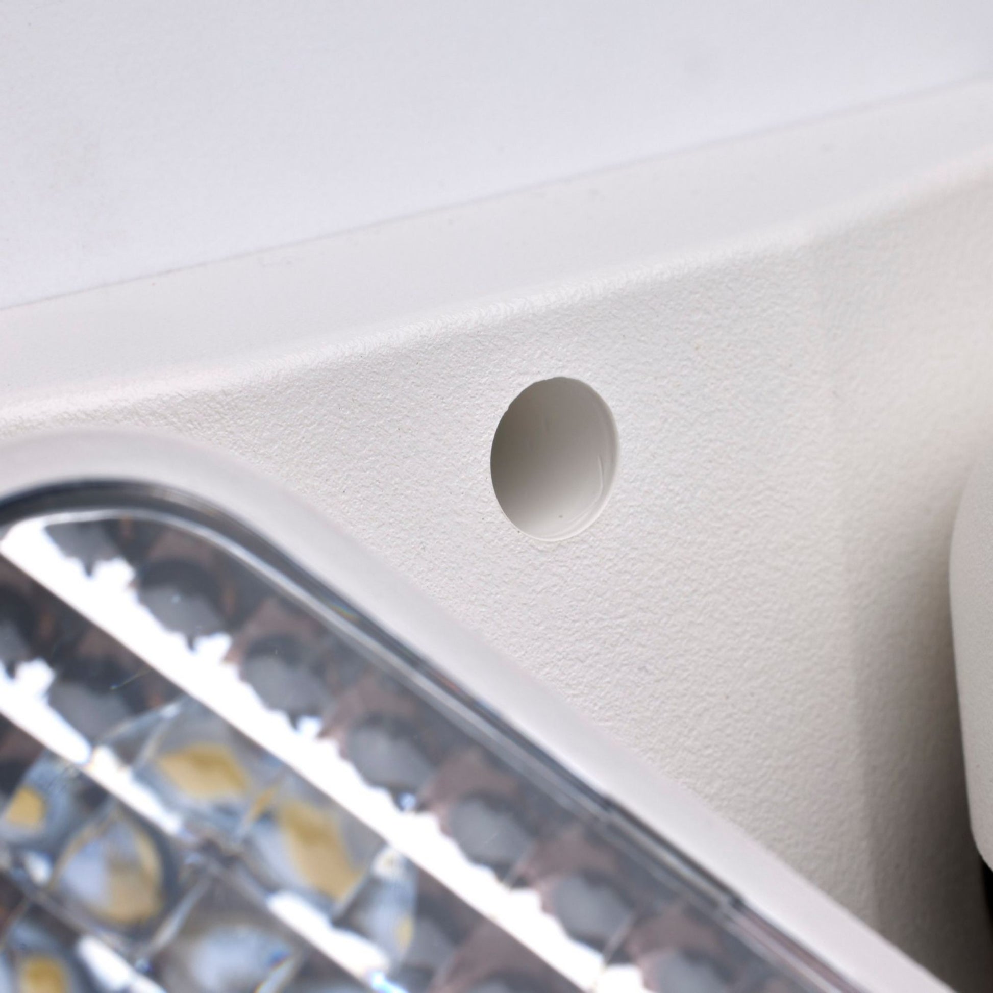 Dual Head Remote LED Emergency Light, White - Bees Lighting