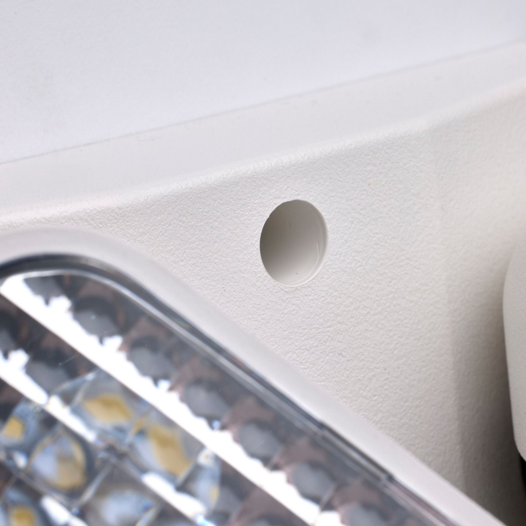 Dual Head Remote LED Emergency Light, White - Bees Lighting