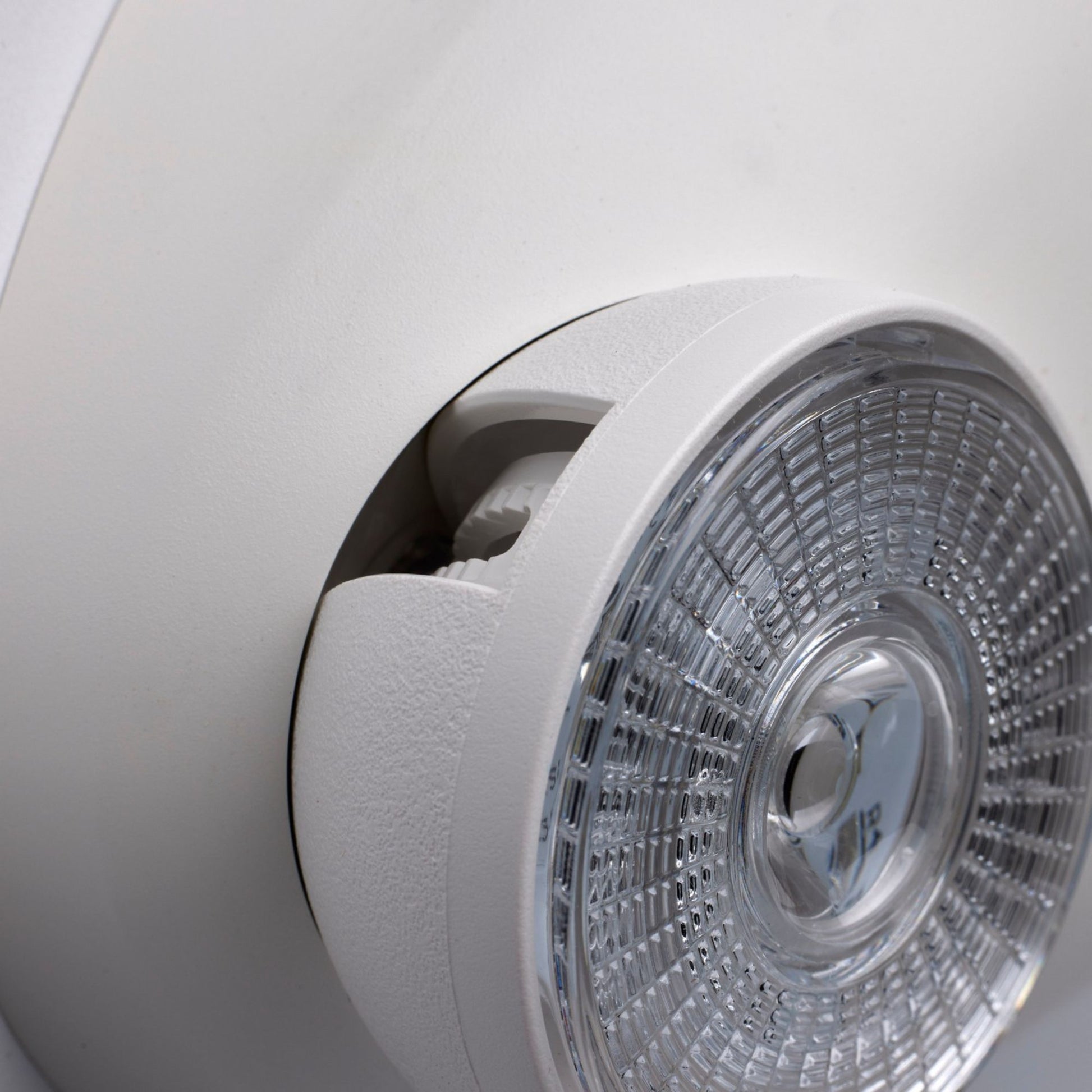 LED Emergency Light, 210 Lumens, Surface Mount, White, Remote Capable - Bees Lighting