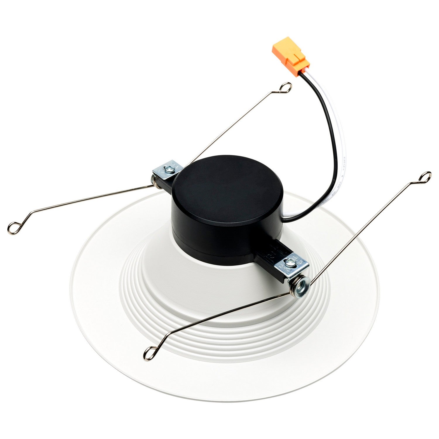 Starfish 6" Smart LED Retrofit Downlight, 850lm, RGB, Round Baffle Trim