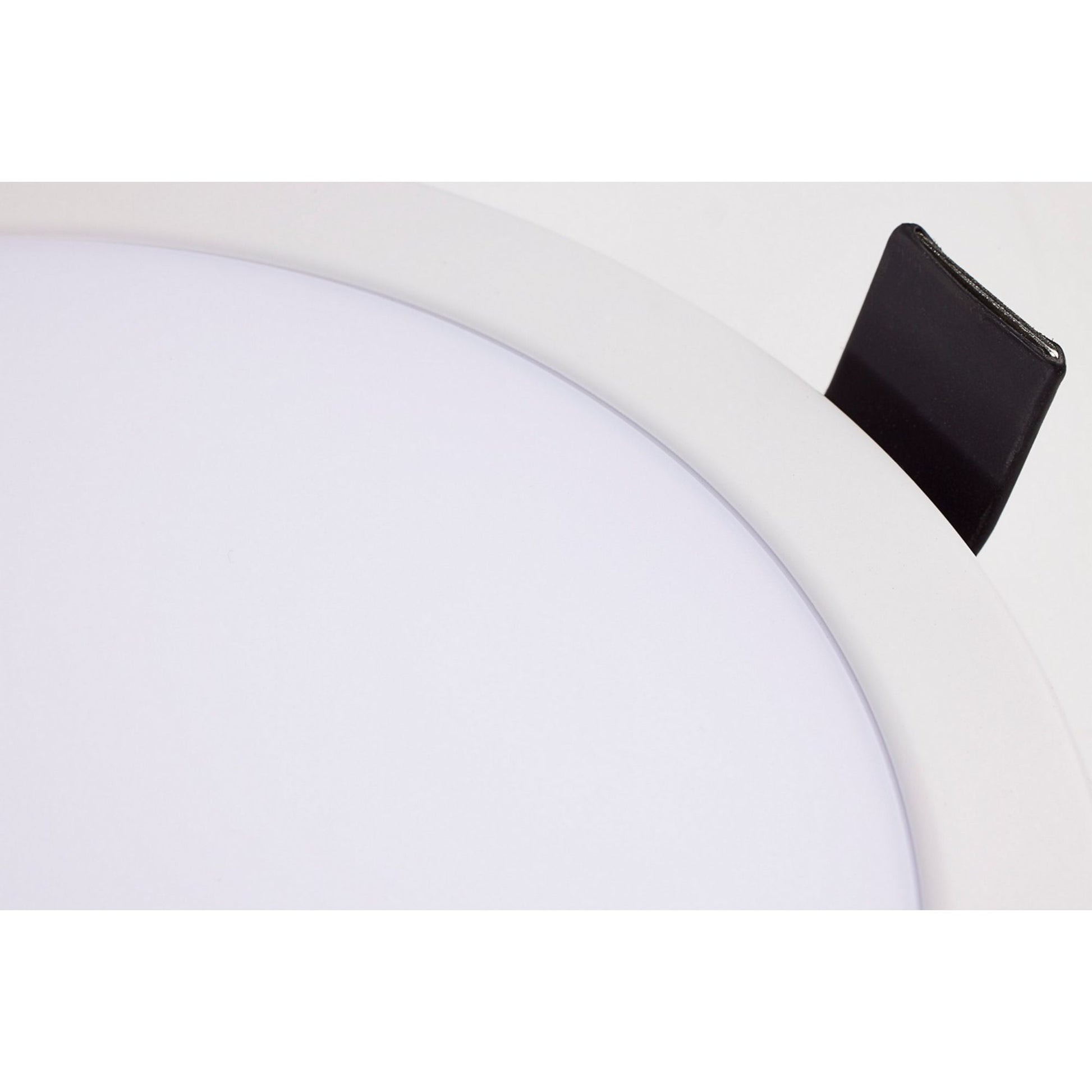 Fire Rated 6" Canless LED Recessed Light, 1050 Lm, 5-CCT, Flat Trim, 120-277V - Bees Lighting