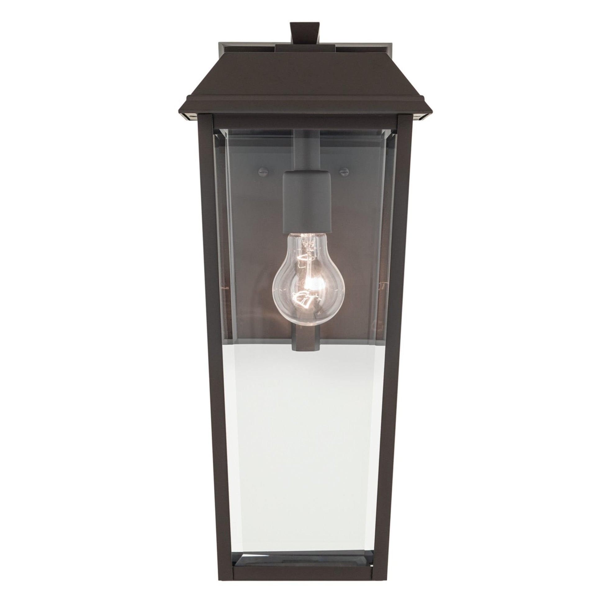 Mathus 18" Outdoor Wall Light, Olde Bronze Finish - Bees Lighting